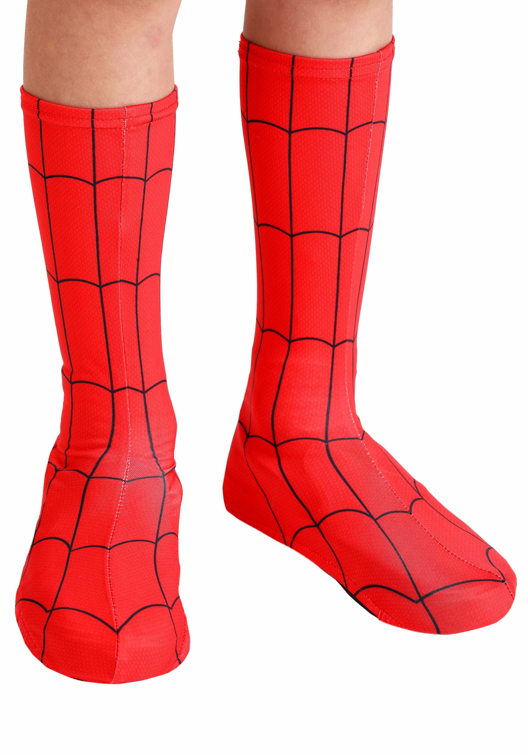 Marvel Spider-Man Costume Boot Covers for Toddlers