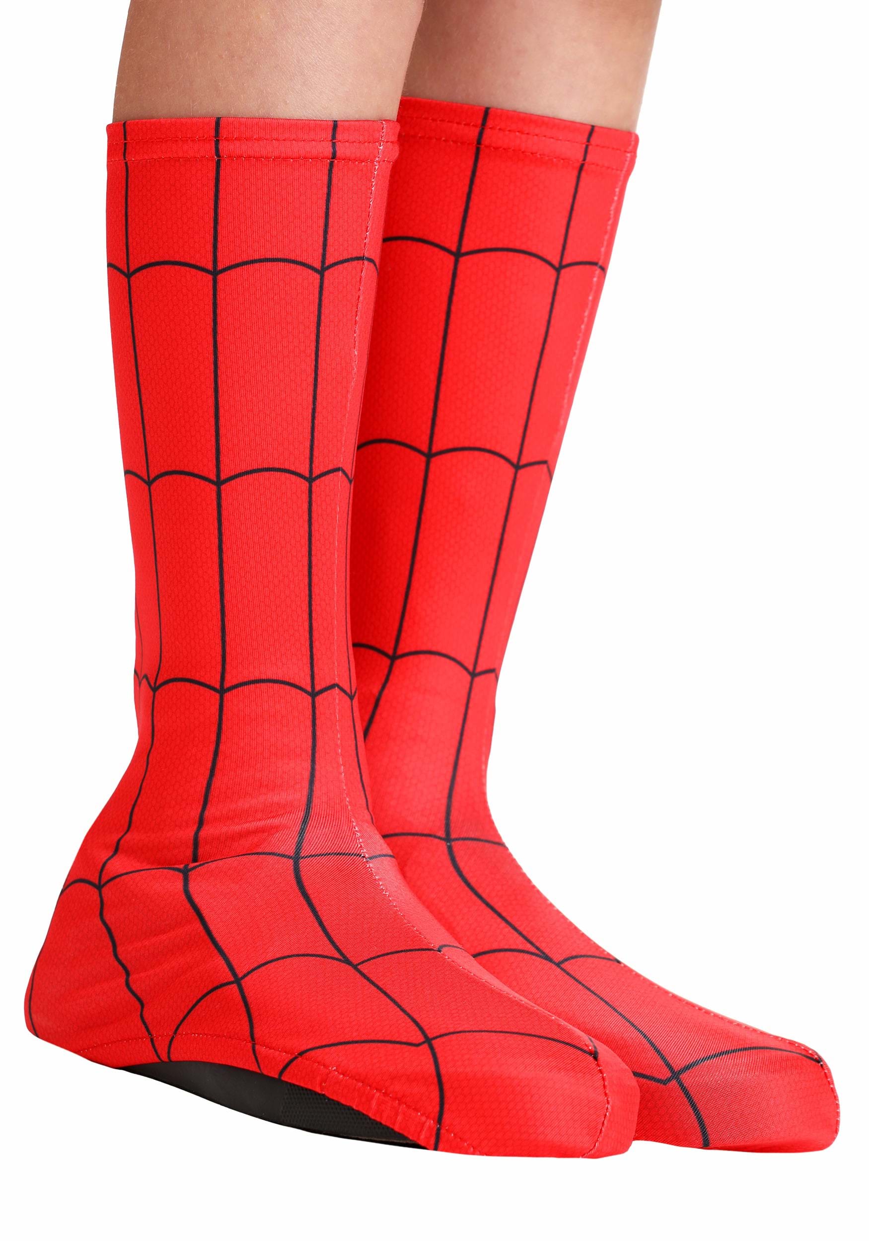 Marvel Spider-Man Costume Boot Covers for Toddlers