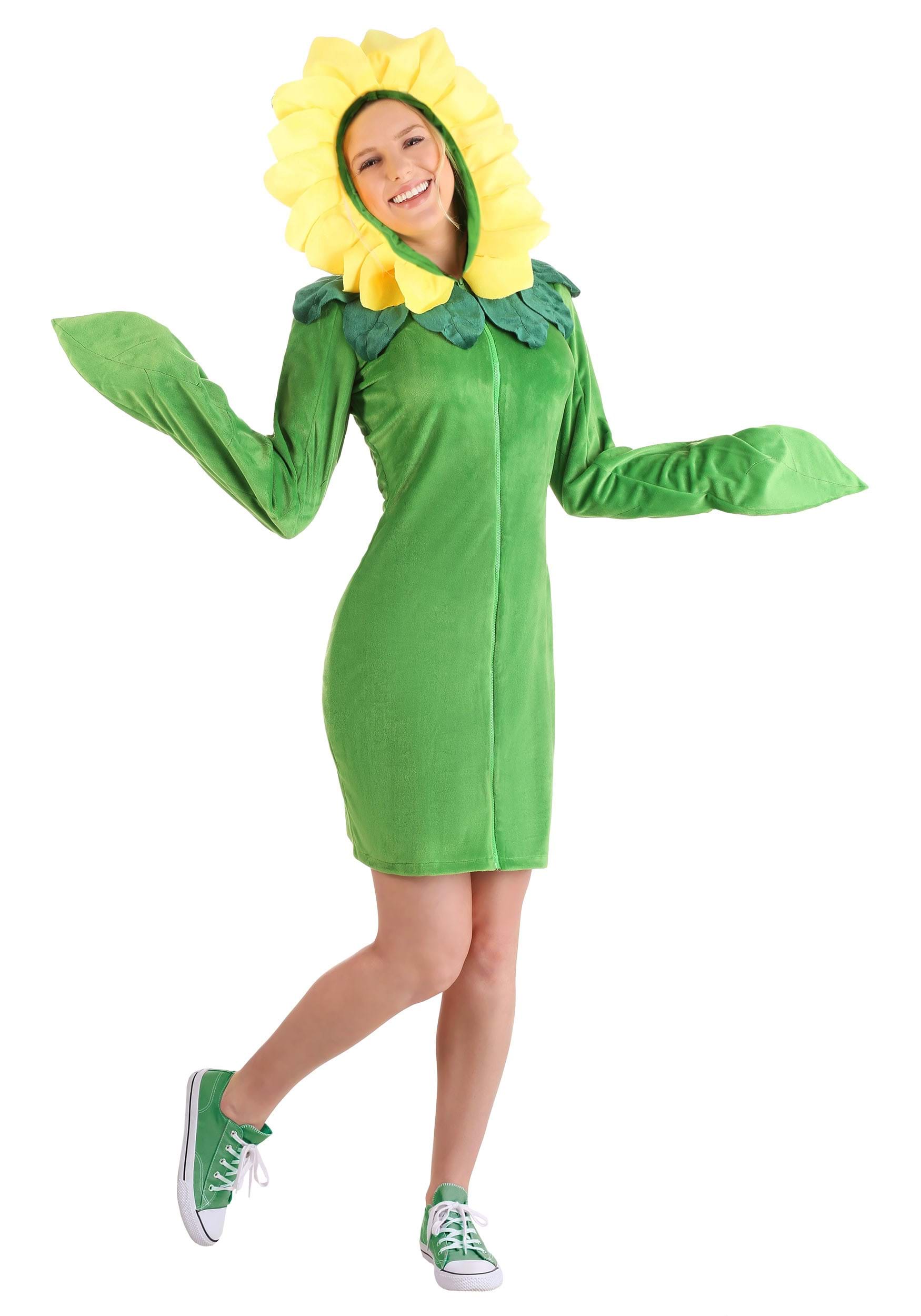 Flower Hoodie Women's Dress
