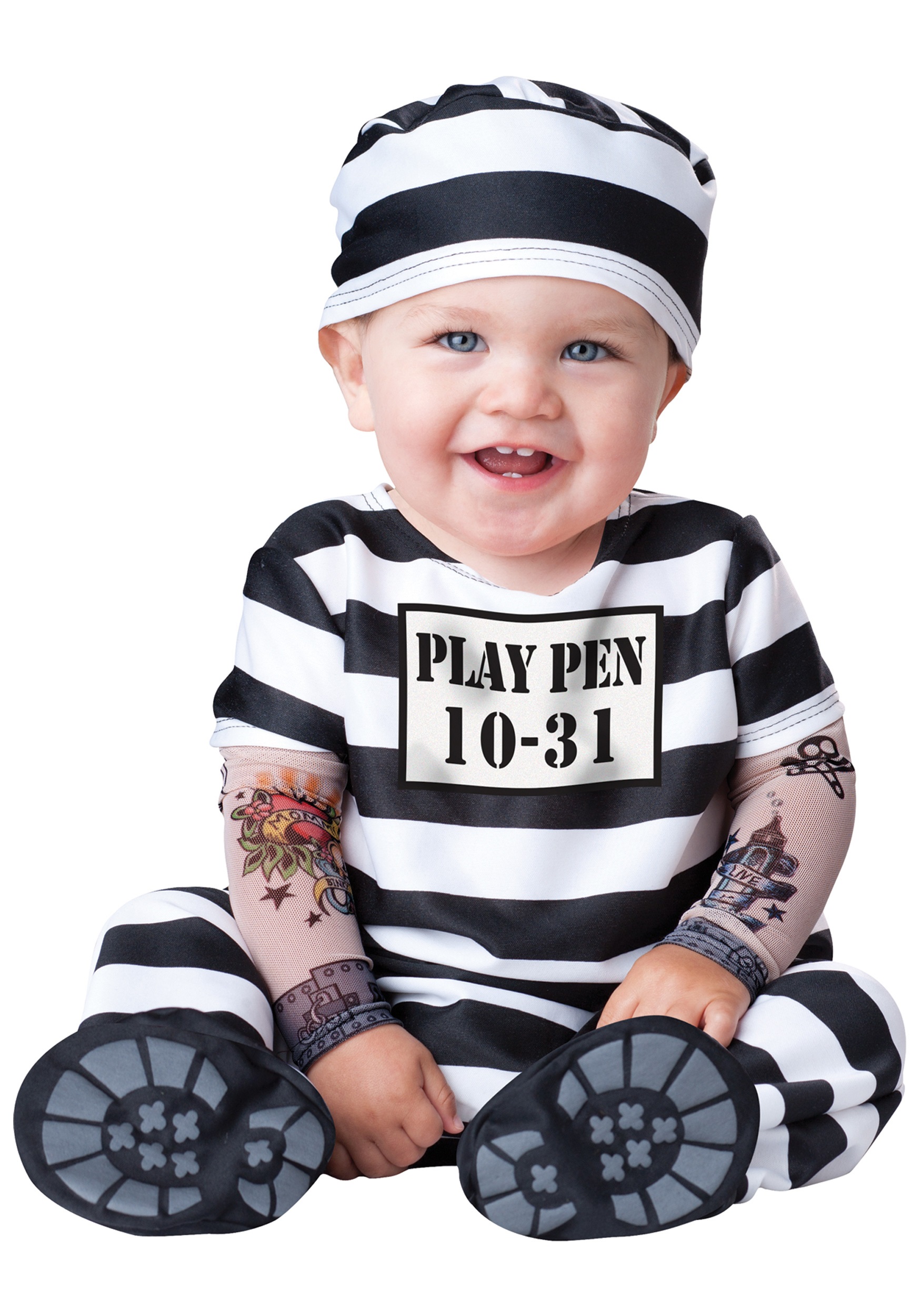 Time Out Infant Prisoner Costume