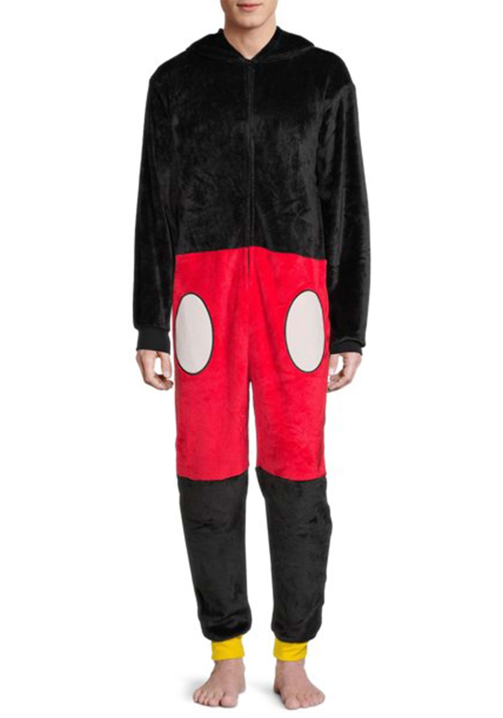 Mickey Super Minky Union Suit for Adults 4 Mickey Super Minky Union Suit for Adults