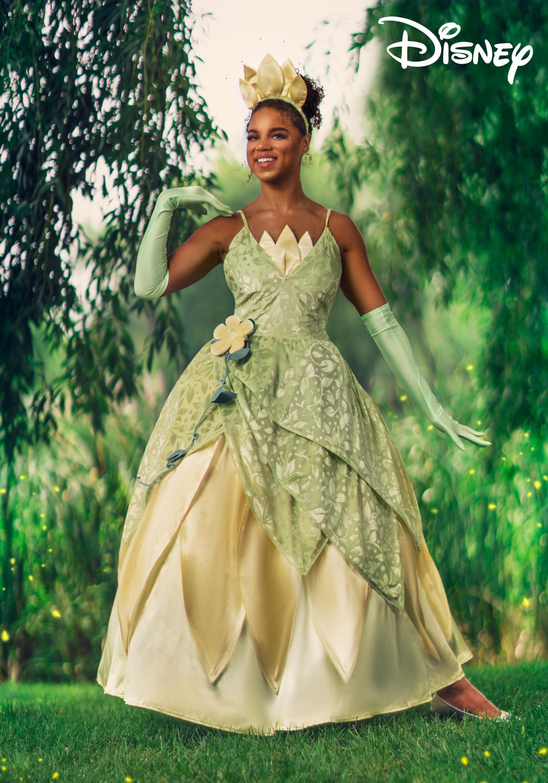 Women's Disney The Princess and the Frog Deluxe Tiana Costume