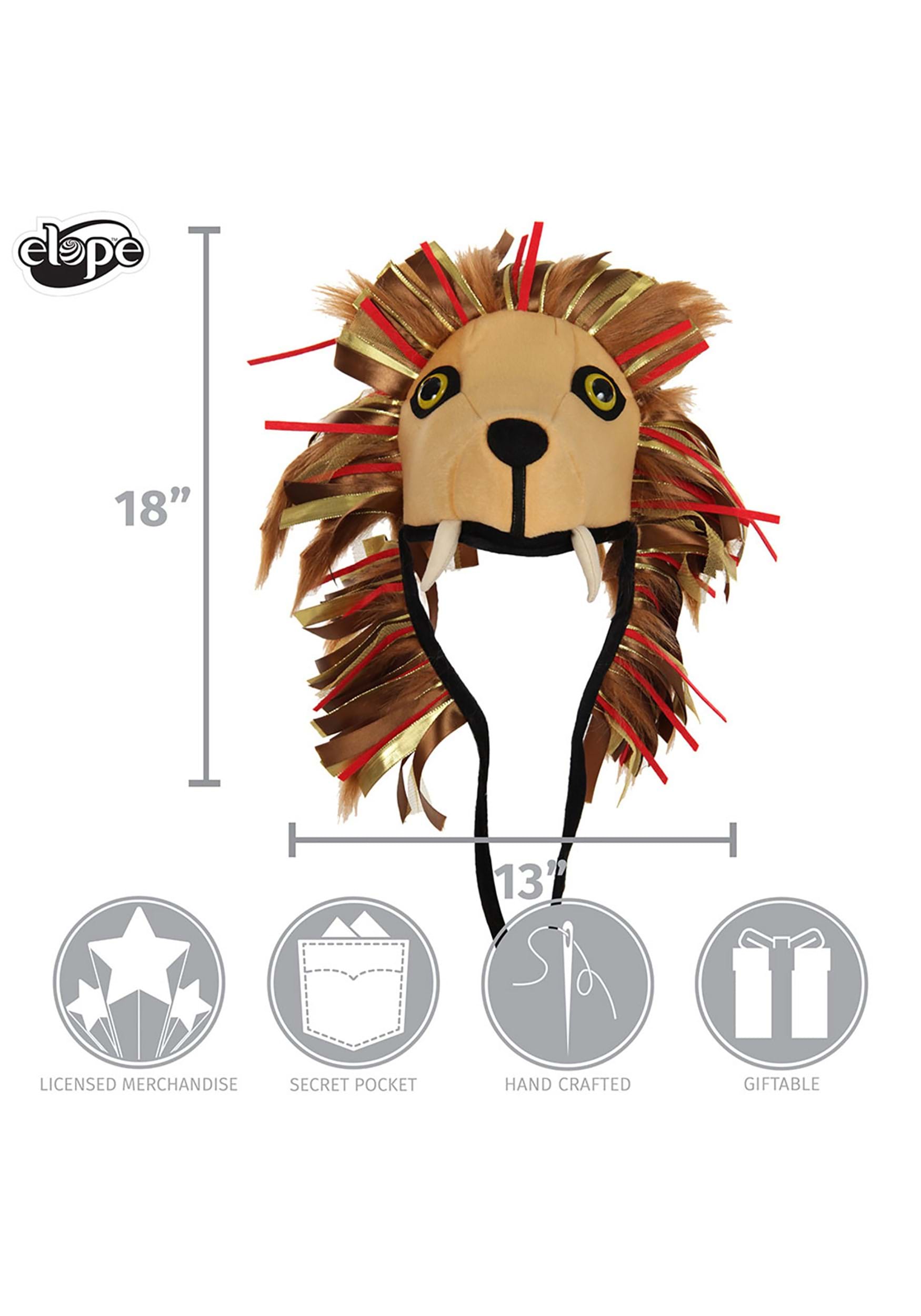 Harry Potter Luna Lovegood Costume Lion Hat Accessory 6 Harry Potter Luna Lovegood Costume Lion Hat Accessory