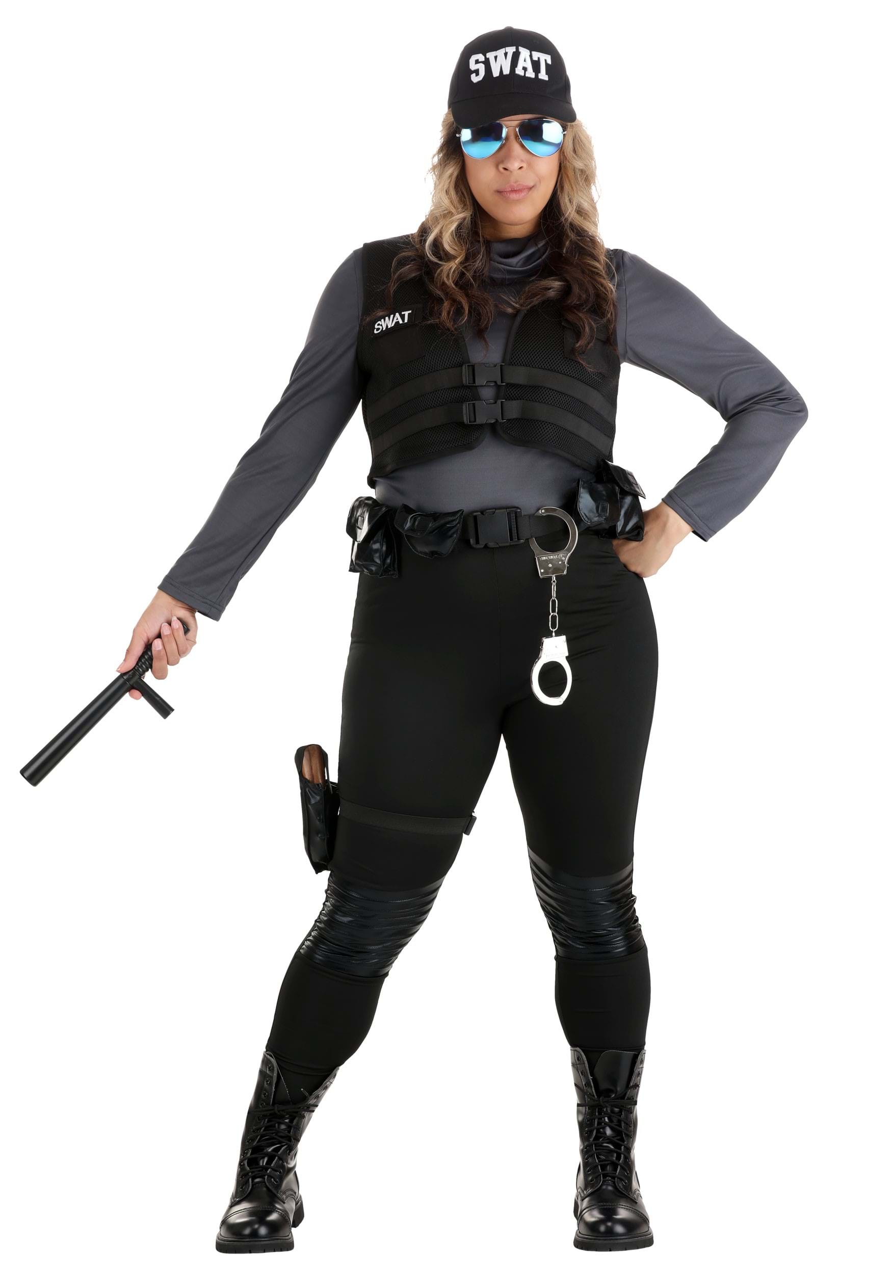 SWAT Babe Costume for Women