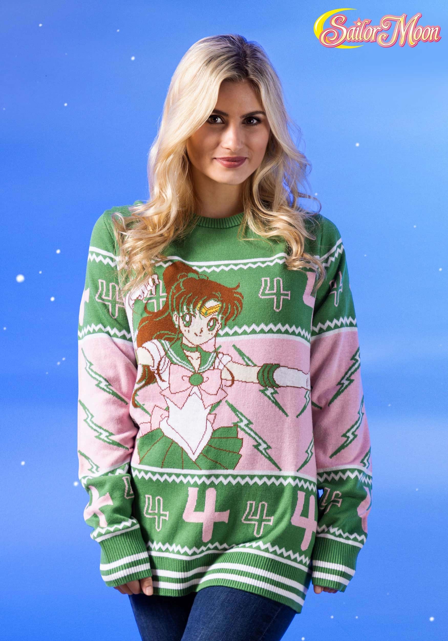 Sailor Moon Adult Sailor Jupiter Sweater