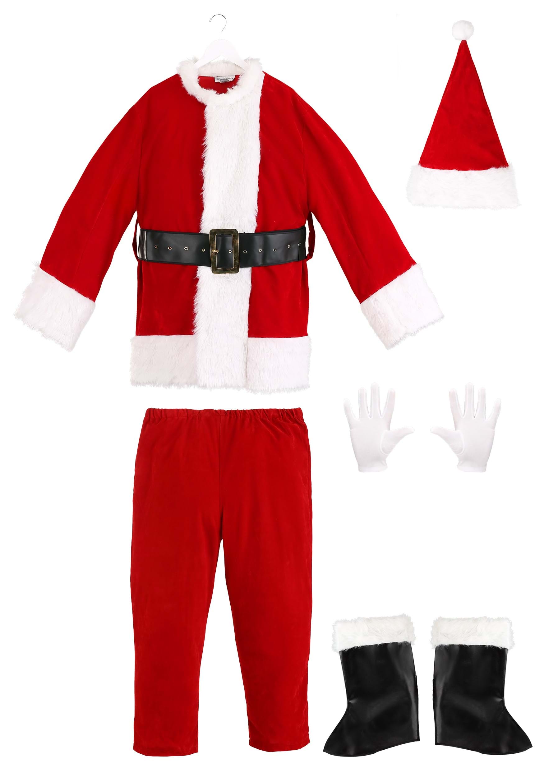 Plus Size Premium Santa Suit Costume