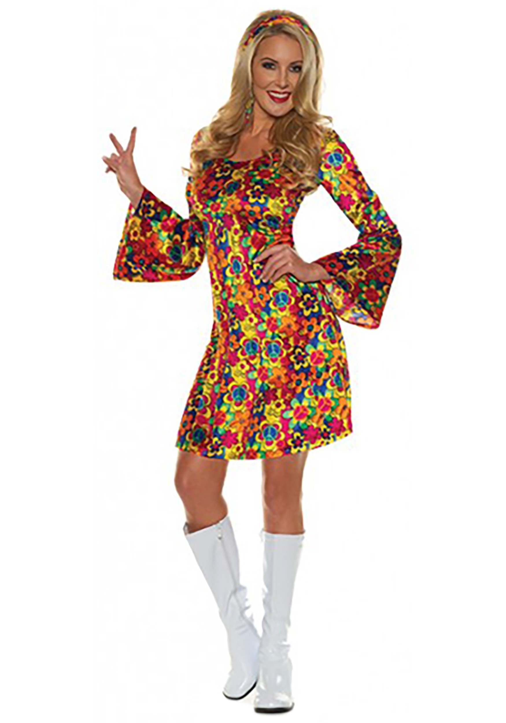 Flower Child Costume for Women