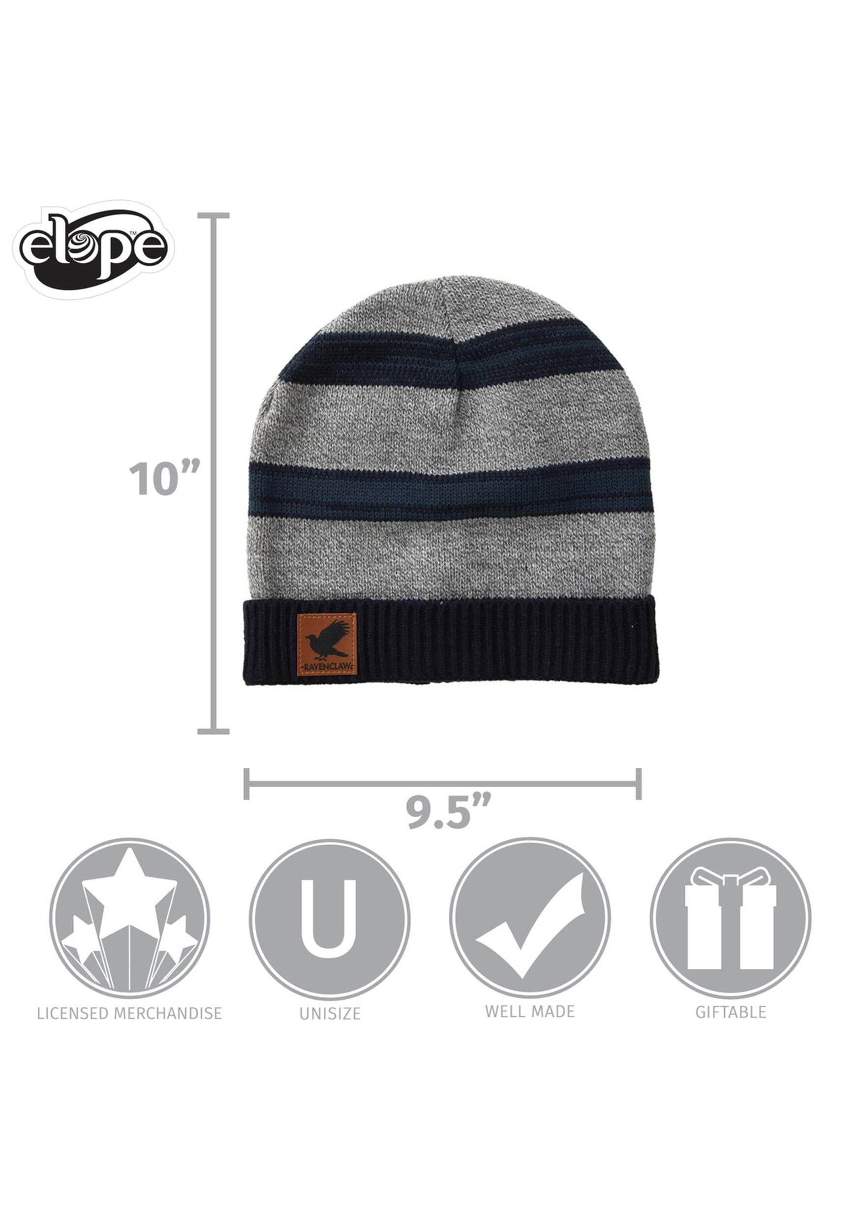 Ravenclaw Heathered Comfy Knit Beanie 5 Ravenclaw Heathered Comfy Knit Beanie