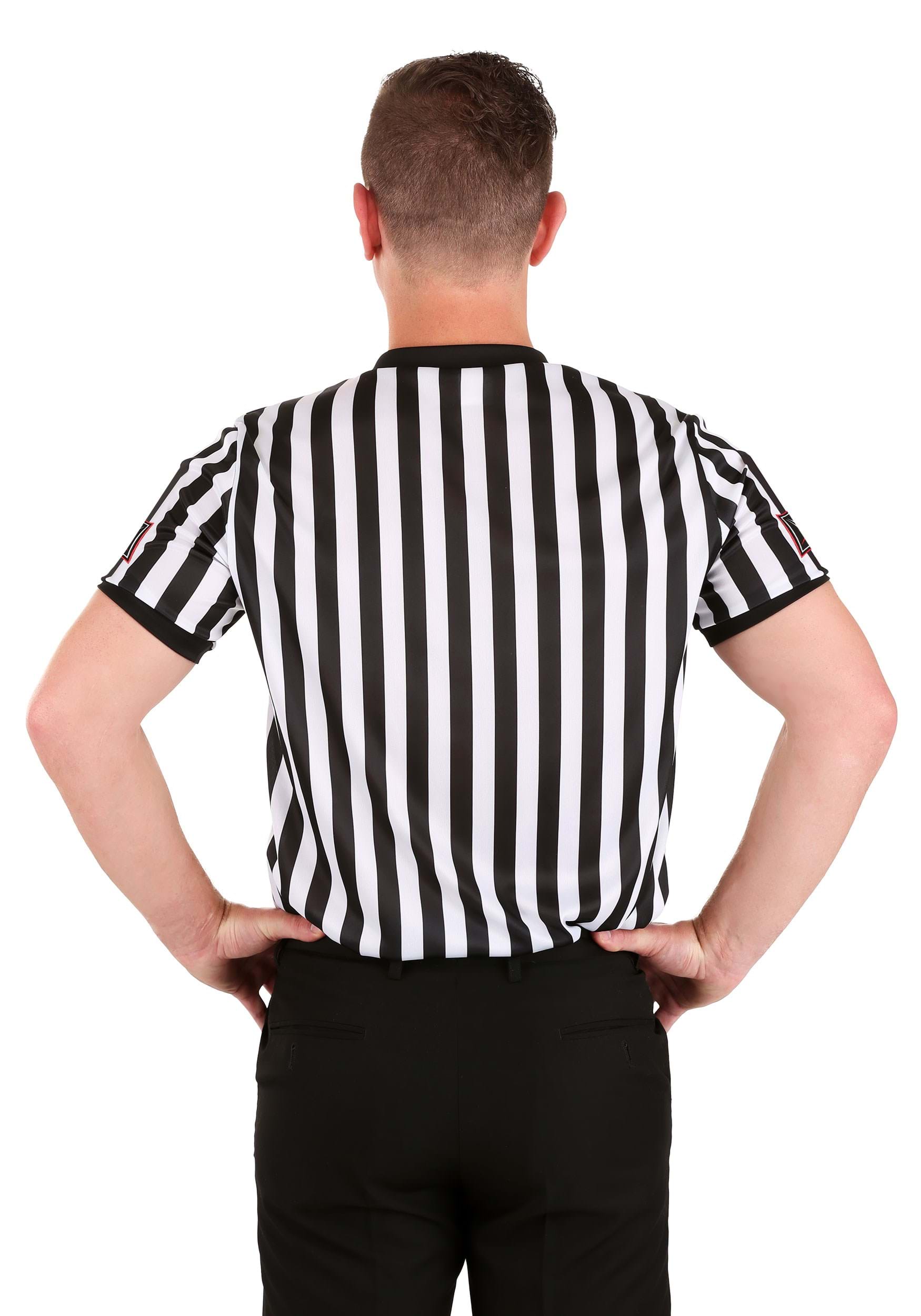 Referee WWE Shirt Men's Costume 2 Referee WWE Shirt Men's Costume