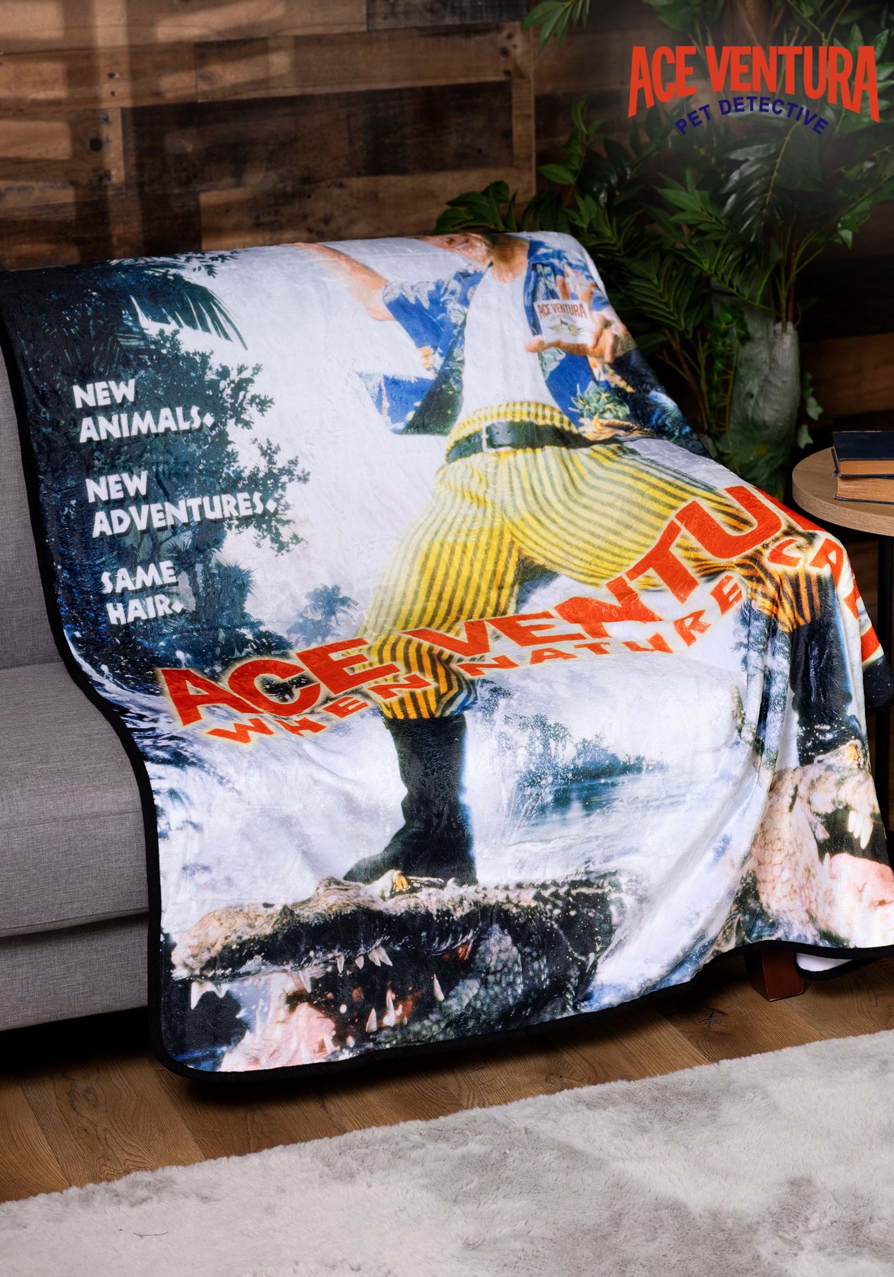 Ace Ventura When Nature Calls 60x48 Throw Blanket