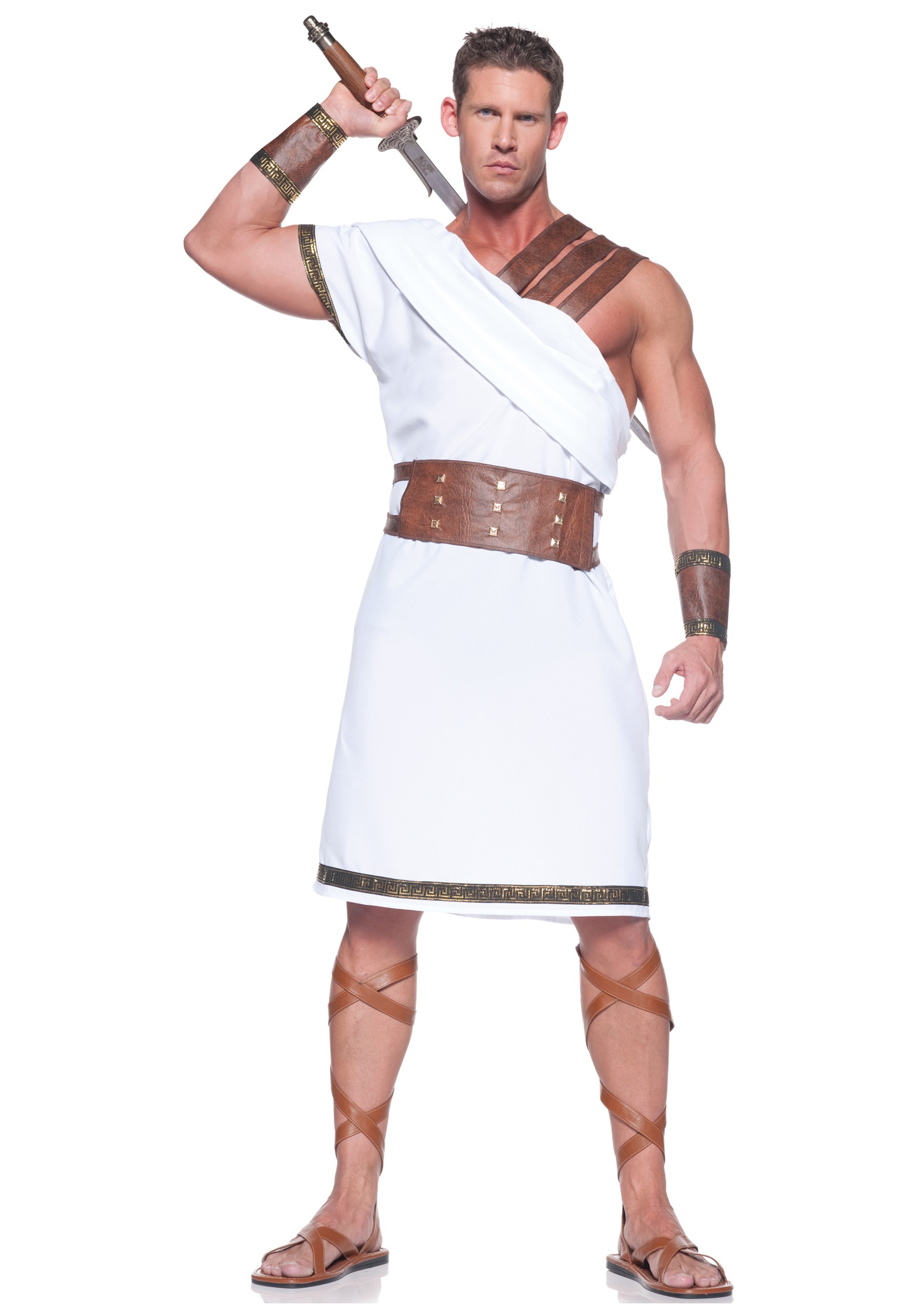 Greek Warrior Men's Costume