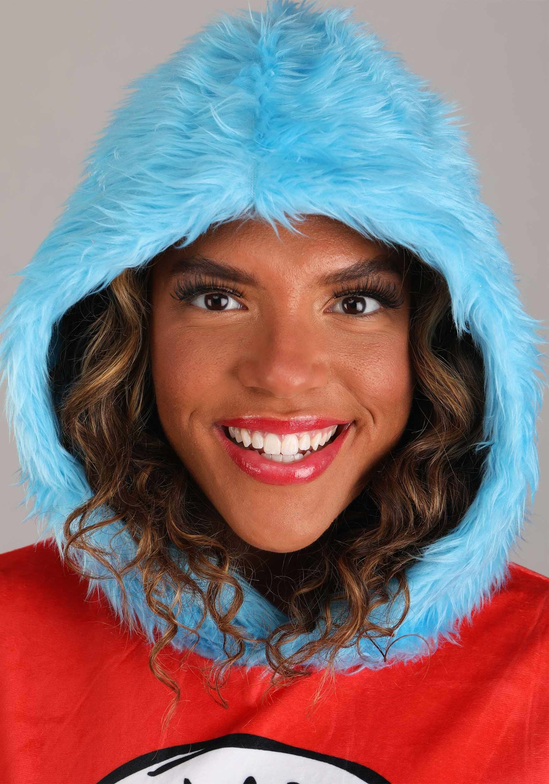 Dr. Seuss Thing 1 & 2 Adult Hoodie Costume Top 3 Dr. Seuss Thing 1 & 2 Adult Hoodie Costume Top