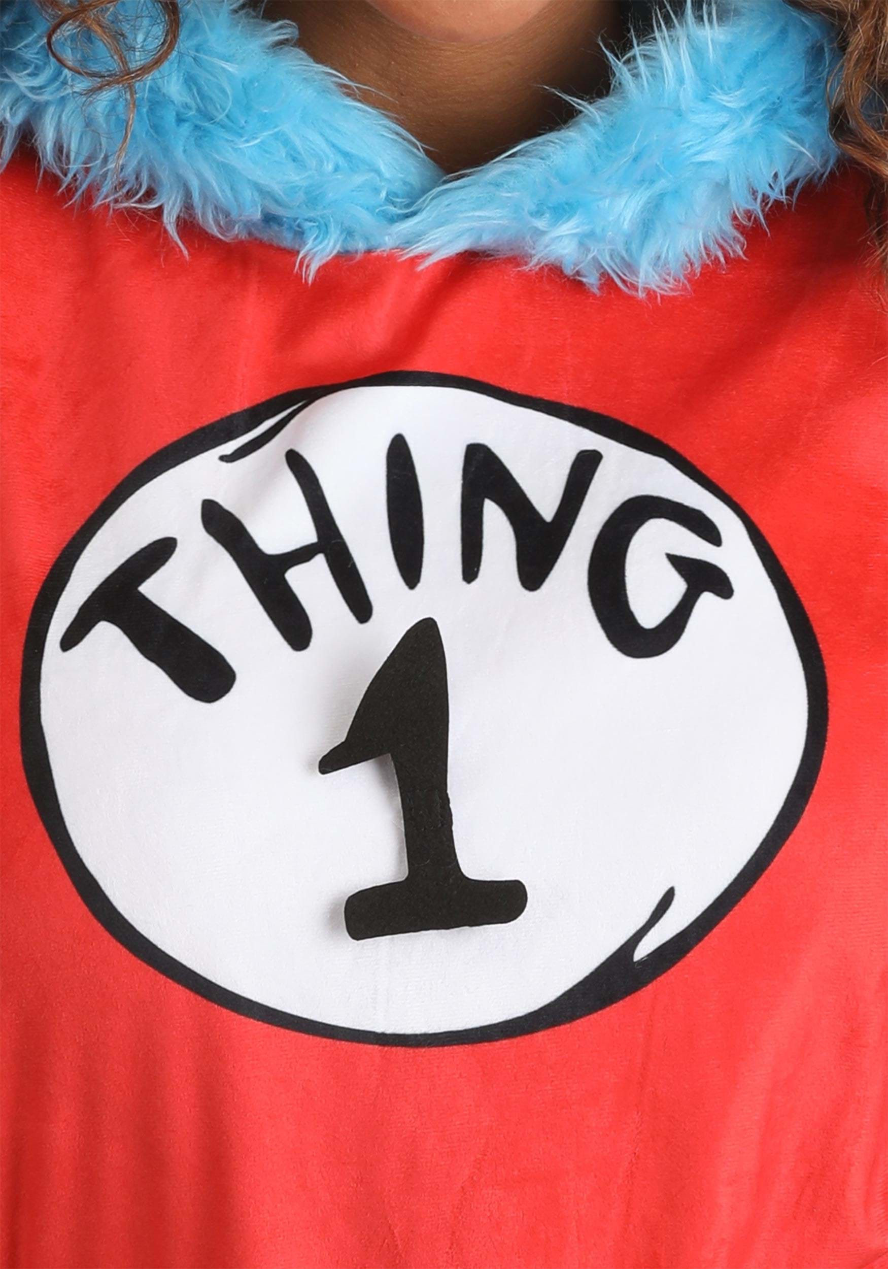 Dr. Seuss Thing 1 & 2 Adult Hoodie Costume Top 5 Dr. Seuss Thing 1 & 2 Adult Hoodie Costume Top