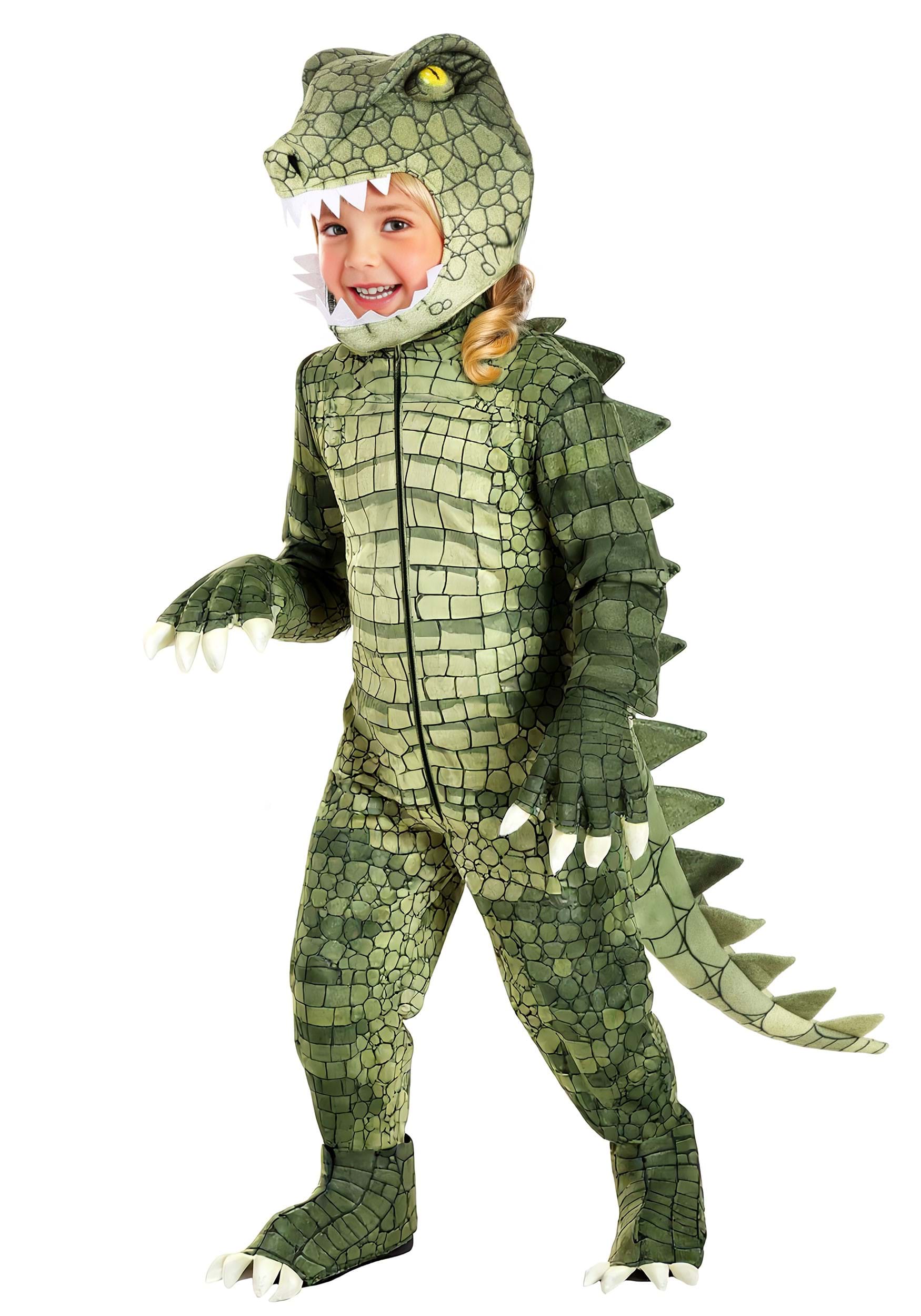 Toddler's Dangerous Green Alligator Costume