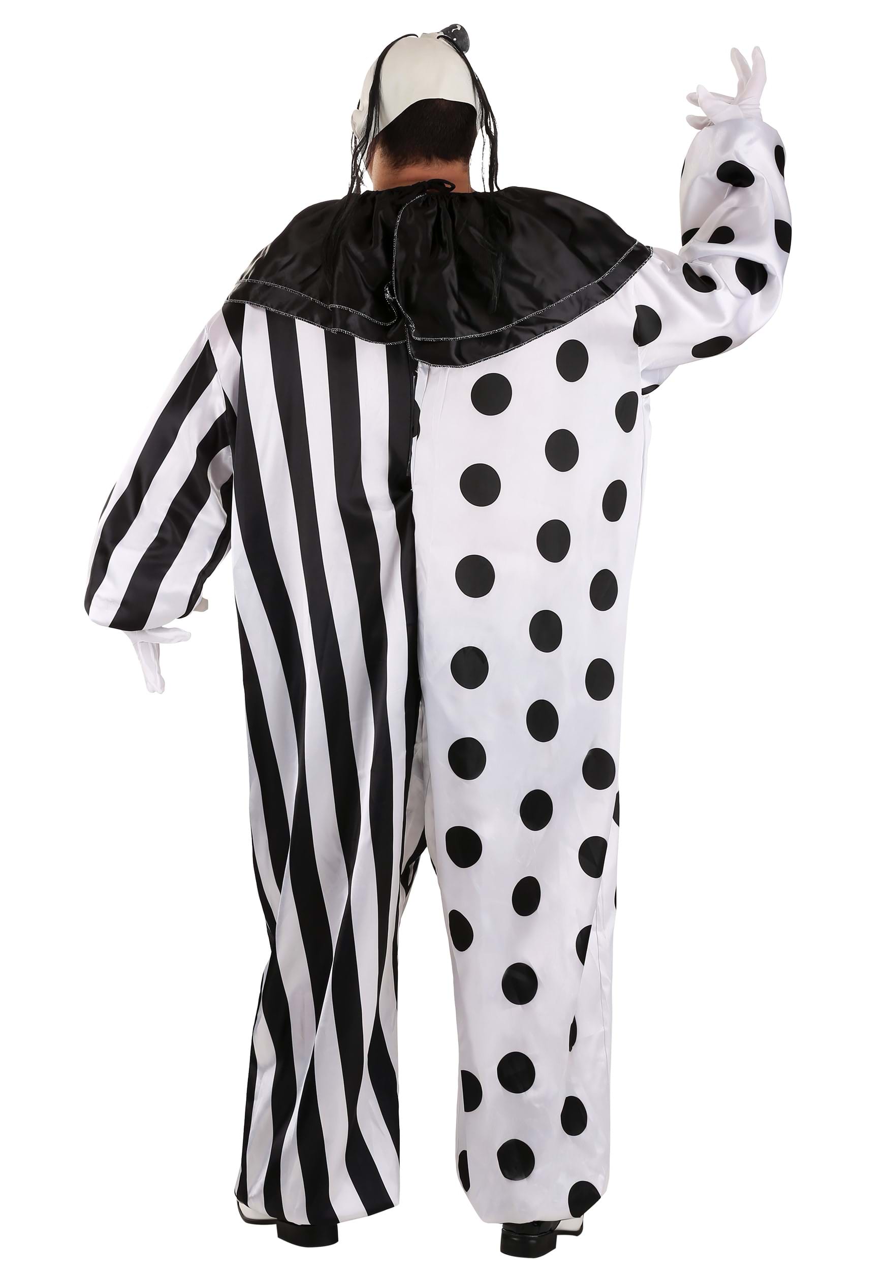 Men's Killer Clown Plus Size Costume