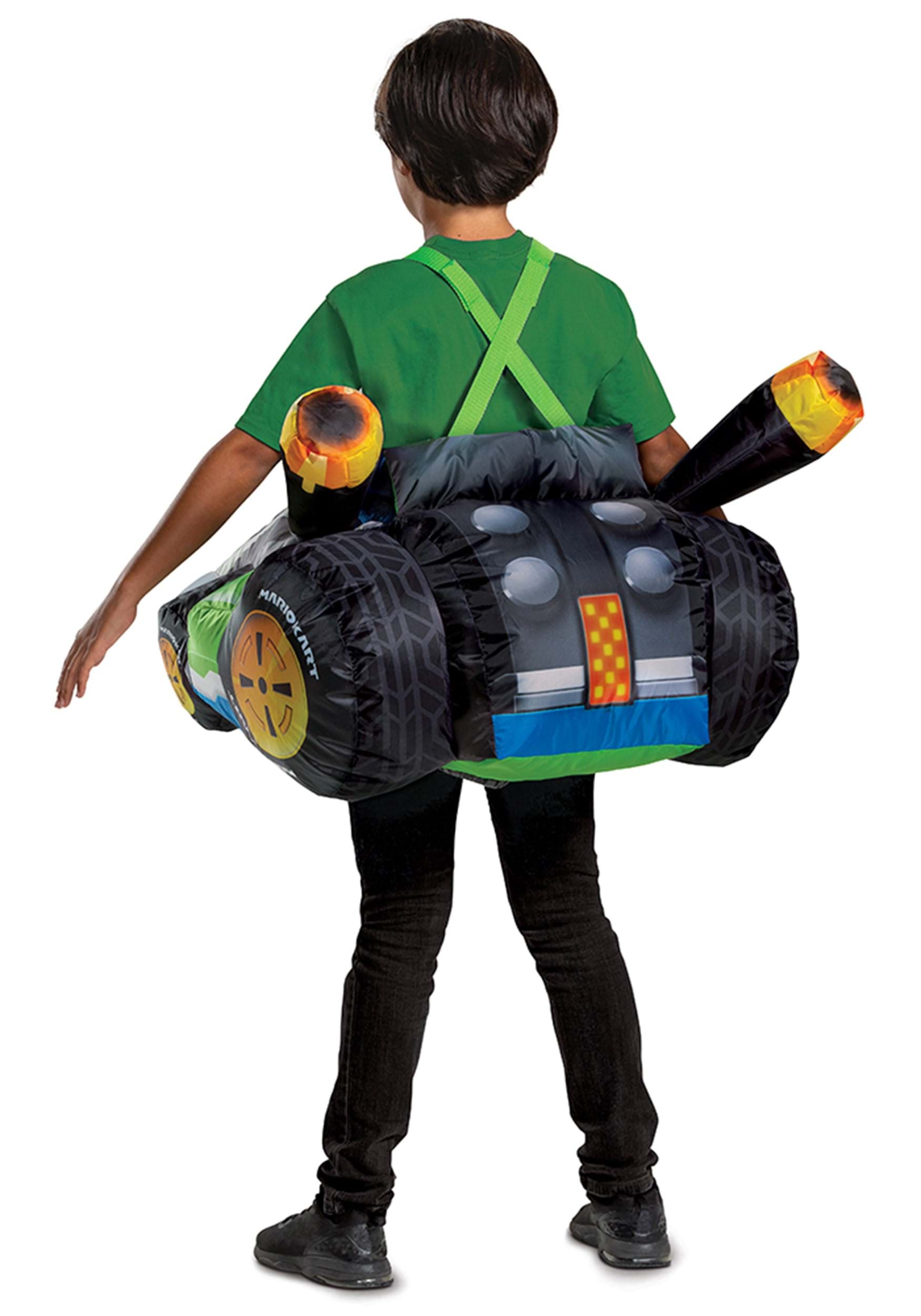 Inflatable Yoshi Kart Costume for Kids