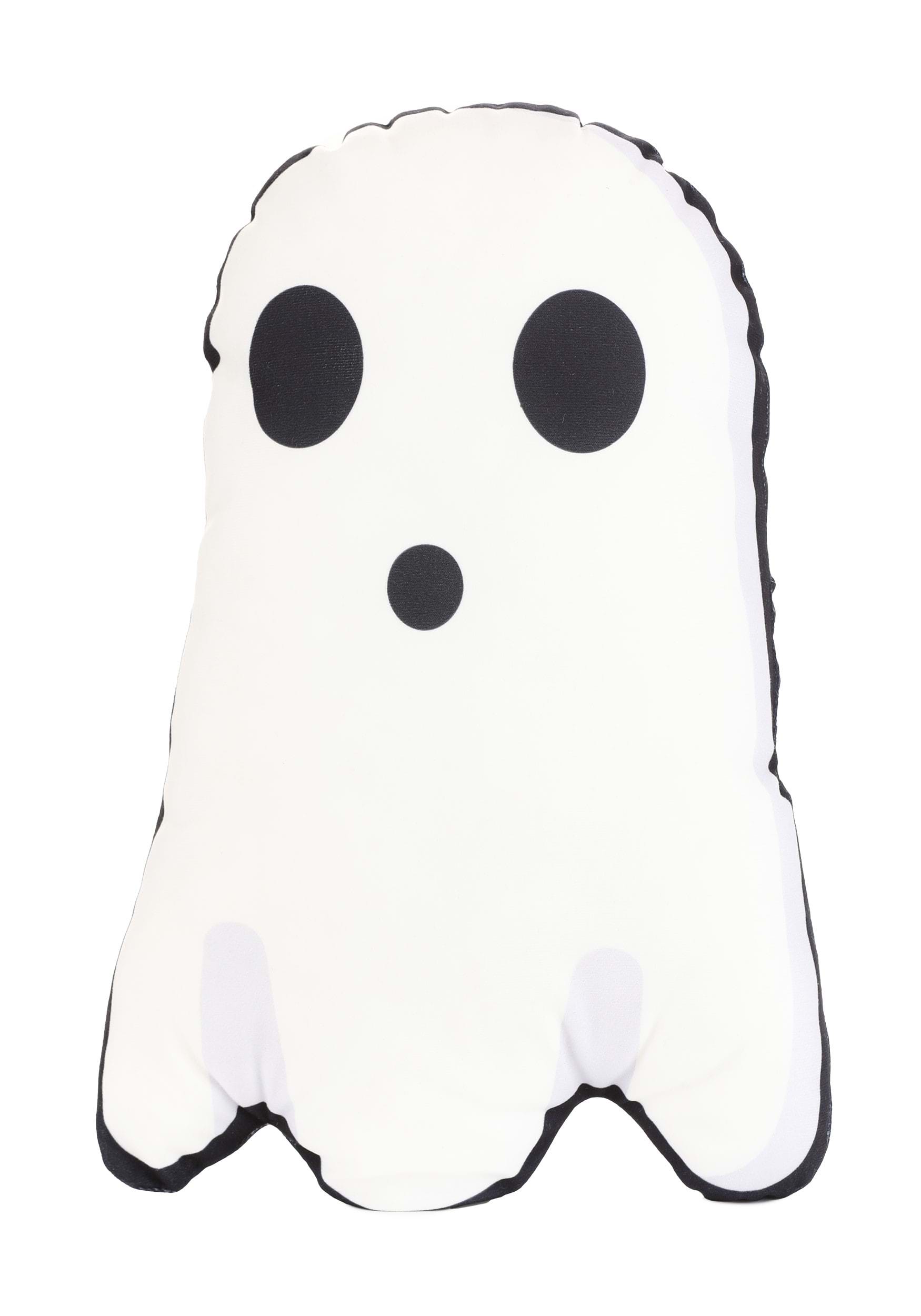 16-Inch My White Friendly Ghost Plush Pillow 2 16-Inch My White Friendly Ghost Plush Pillow