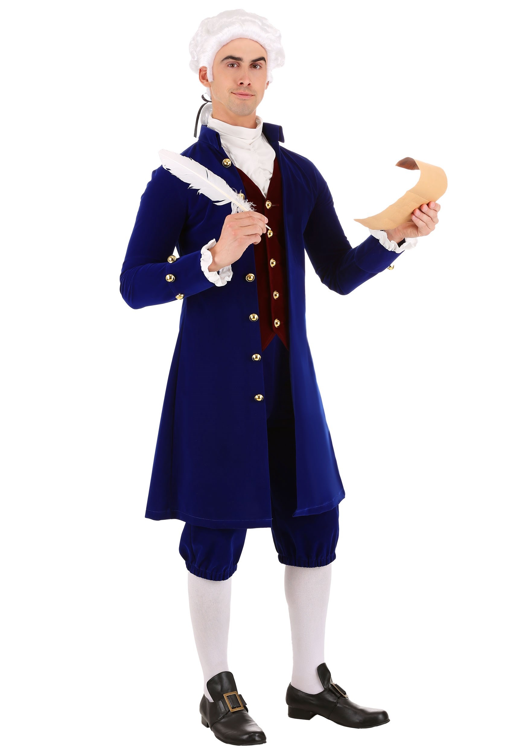 Thomas Jefferson Costume for Men 1 Thomas Jefferson Costume for Men
