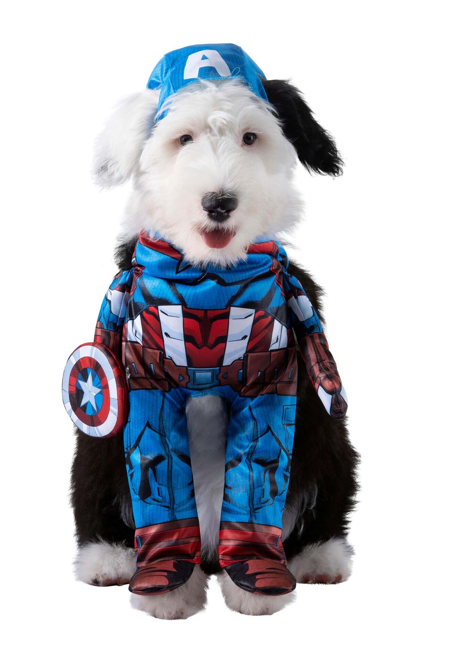 Captain America Costume for Pets 1 Captain America Costume for Pets