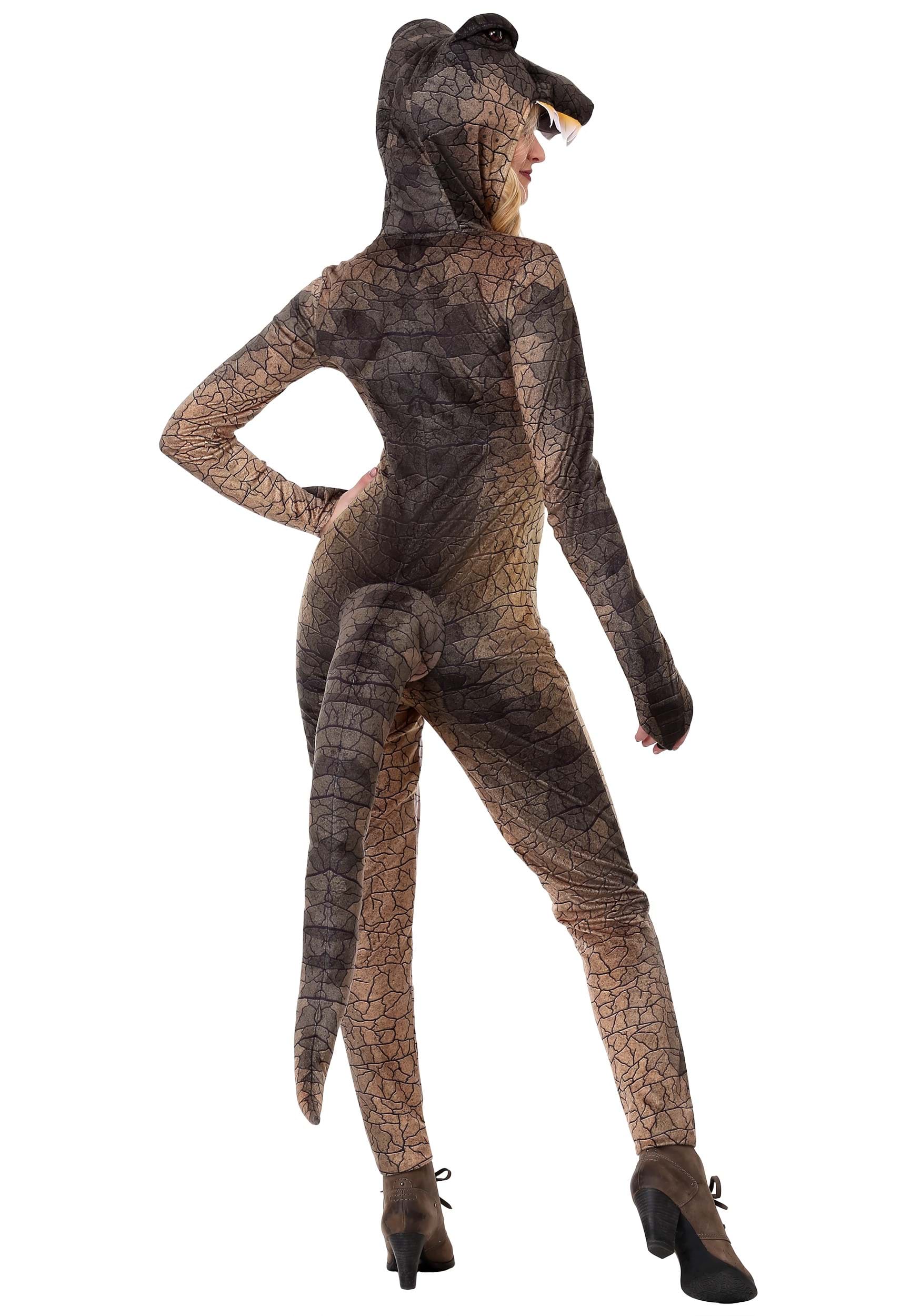 Adult Women's Deadly Dinosaur Costume