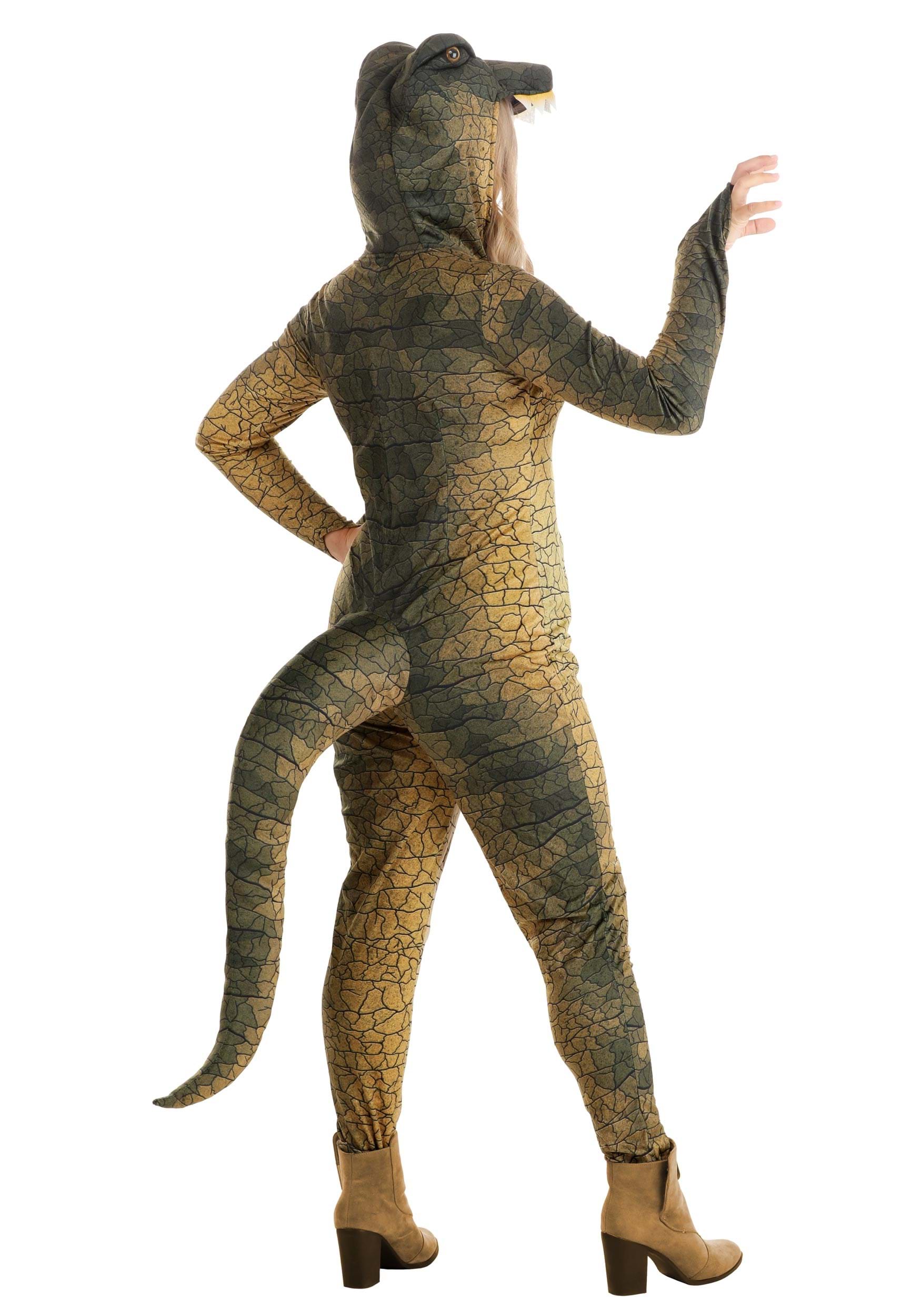 Adult Women's Deadly Dinosaur Costume 4 Adult Women's Deadly Dinosaur Costume