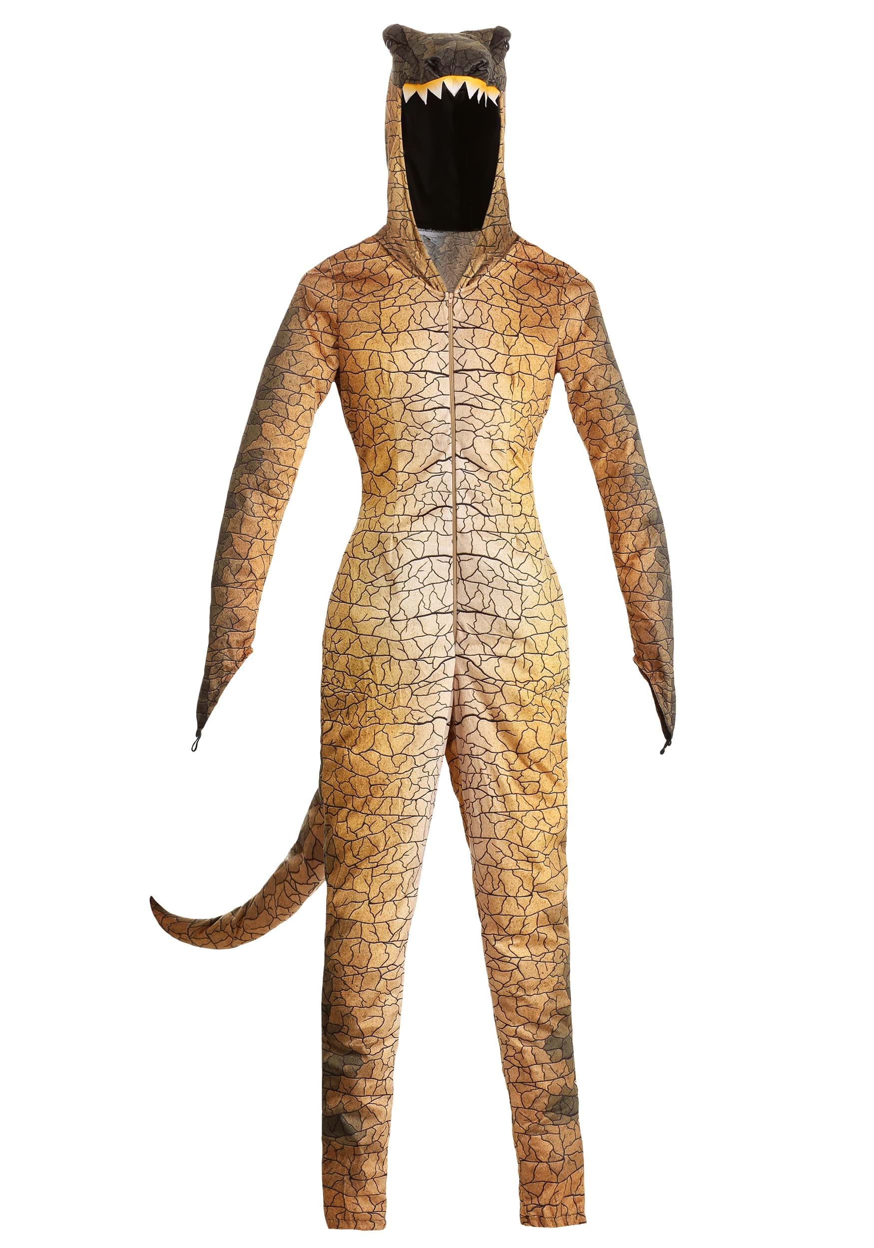 Adult Women's Deadly Dinosaur Costume 5 Adult Women's Deadly Dinosaur Costume