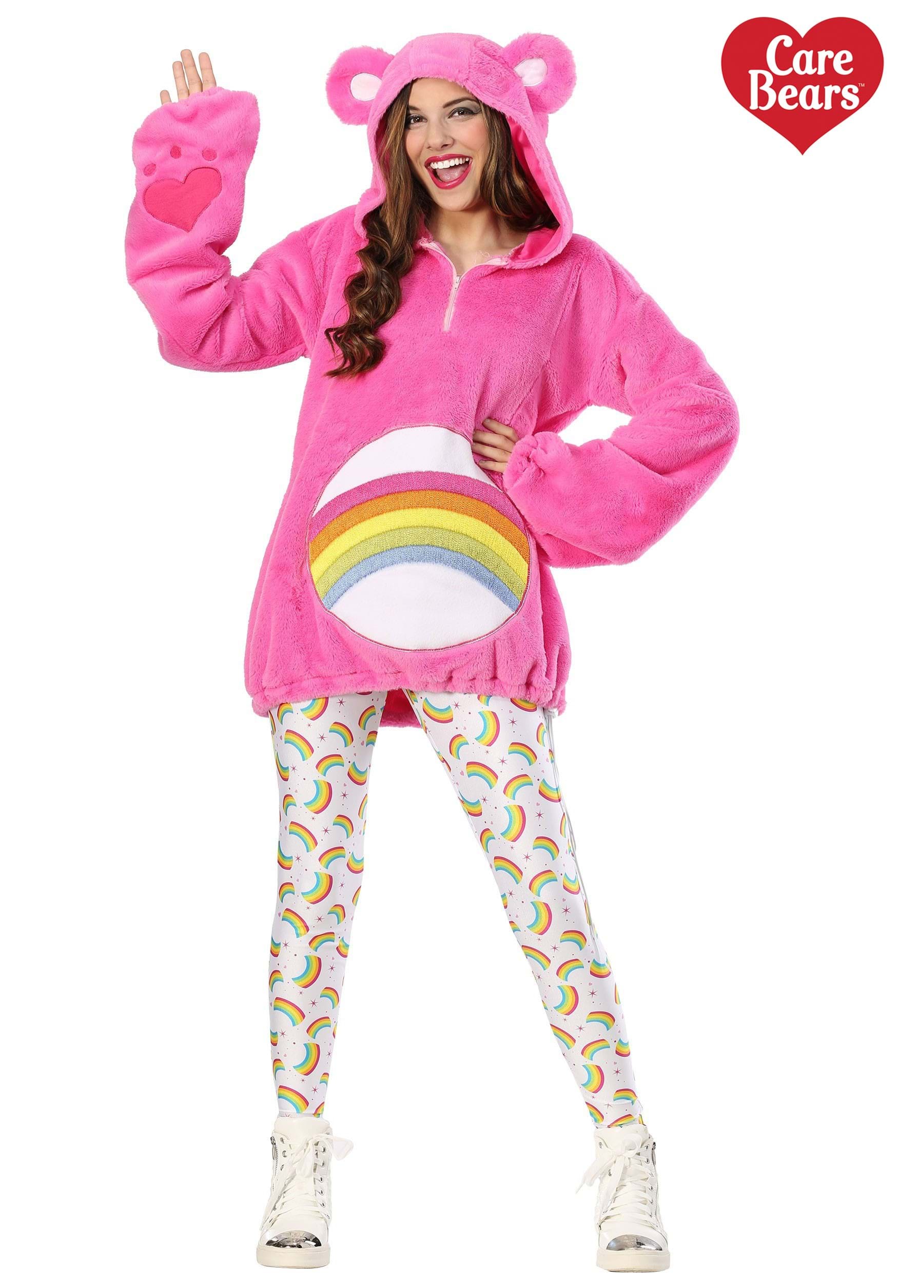 Care Bears Deluxe Cheer Bear Women's Hoodie Costume