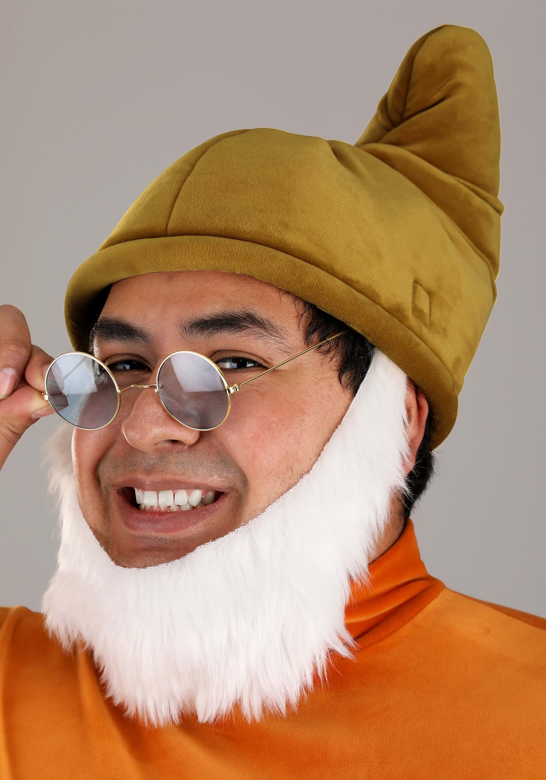 Men's Plus Size Snow White Doc Dwarf Costume 6 Men's Plus Size Snow White Doc Dwarf Costume