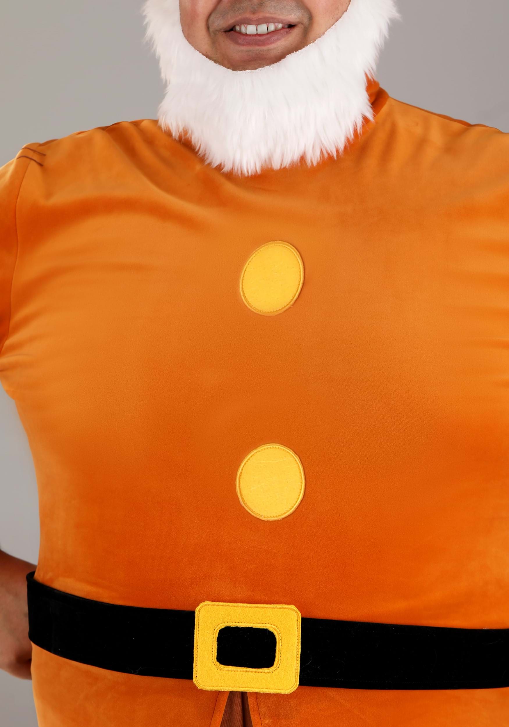 Men's Plus Size Snow White Doc Dwarf Costume 7 Men's Plus Size Snow White Doc Dwarf Costume