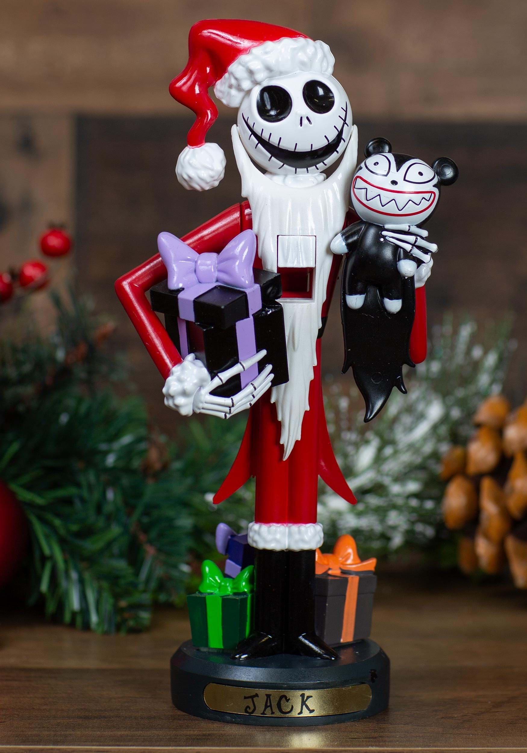 10 Inch Nightmare Before Christmas Jack W/Vampire Nutcracker