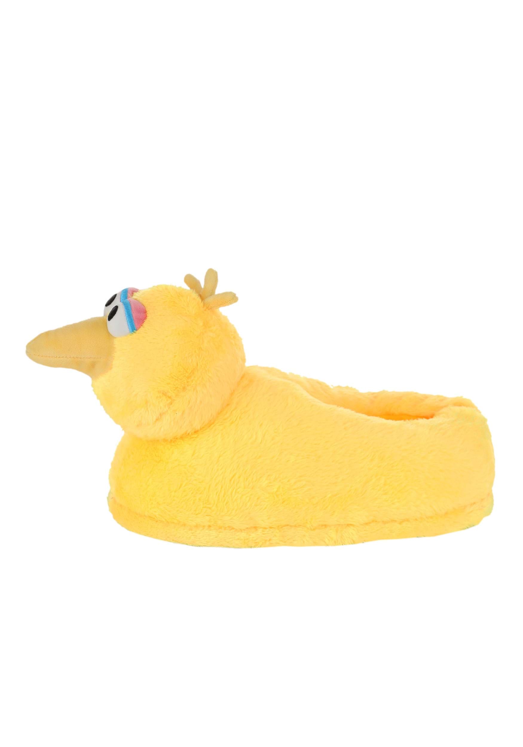 Sesame Street Big Bird Plush Slippers for Adults
