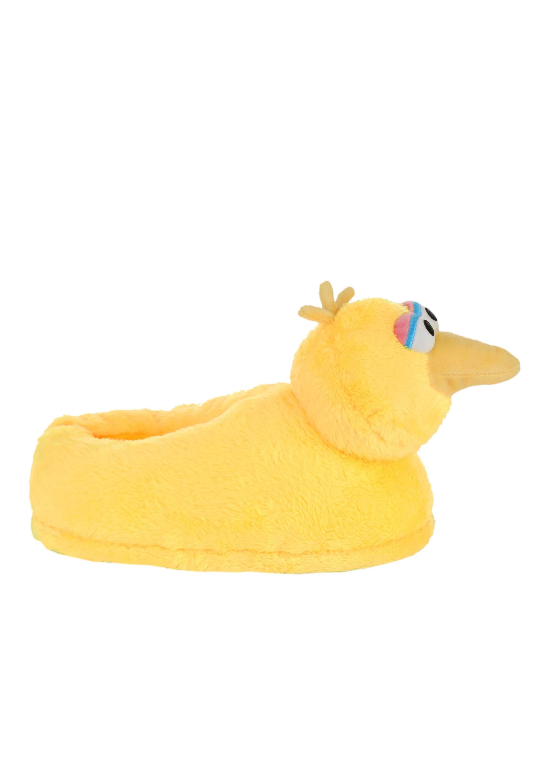 Sesame Street Big Bird Plush Slippers for Adults