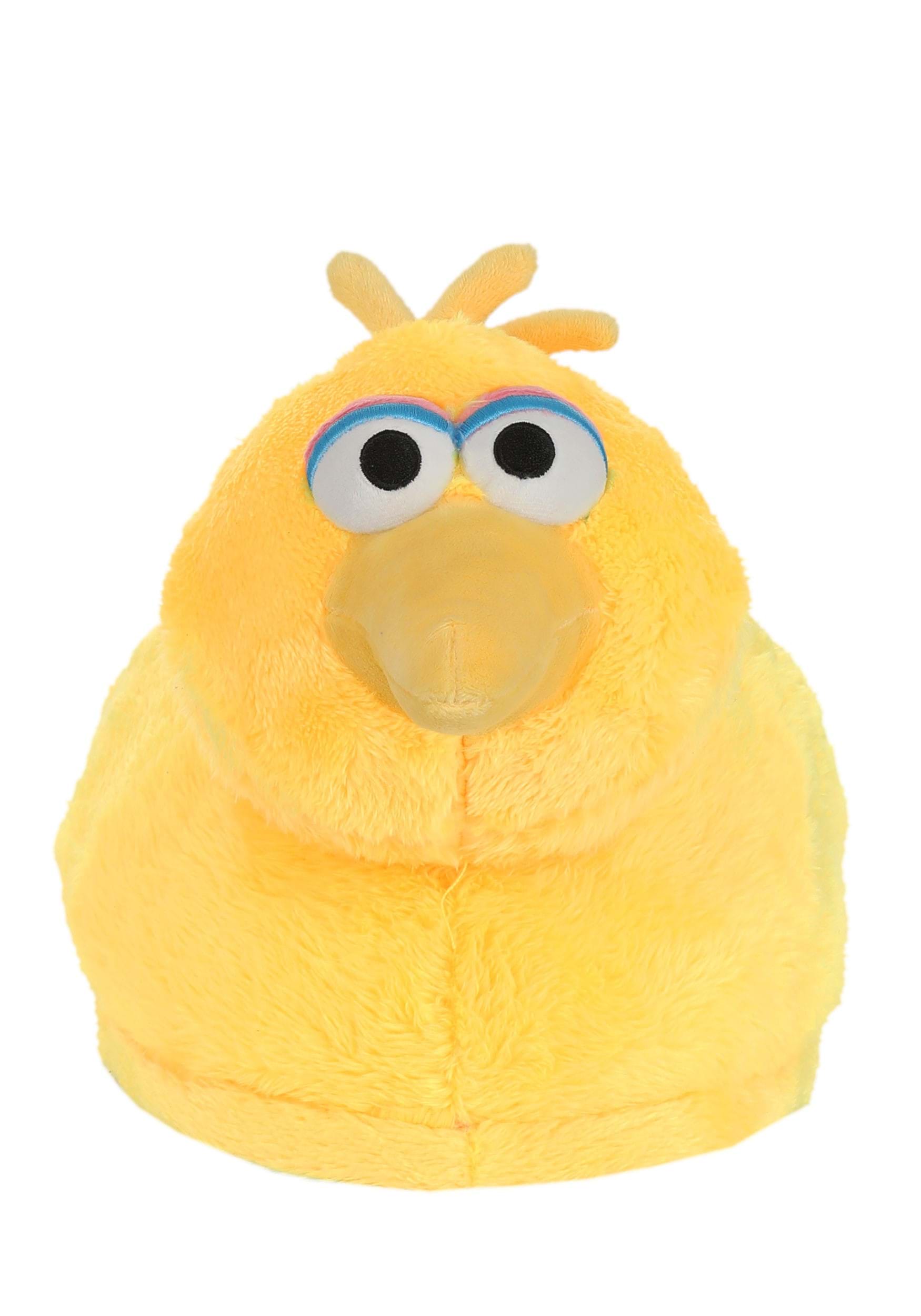 Sesame Street Big Bird Plush Slippers for Adults