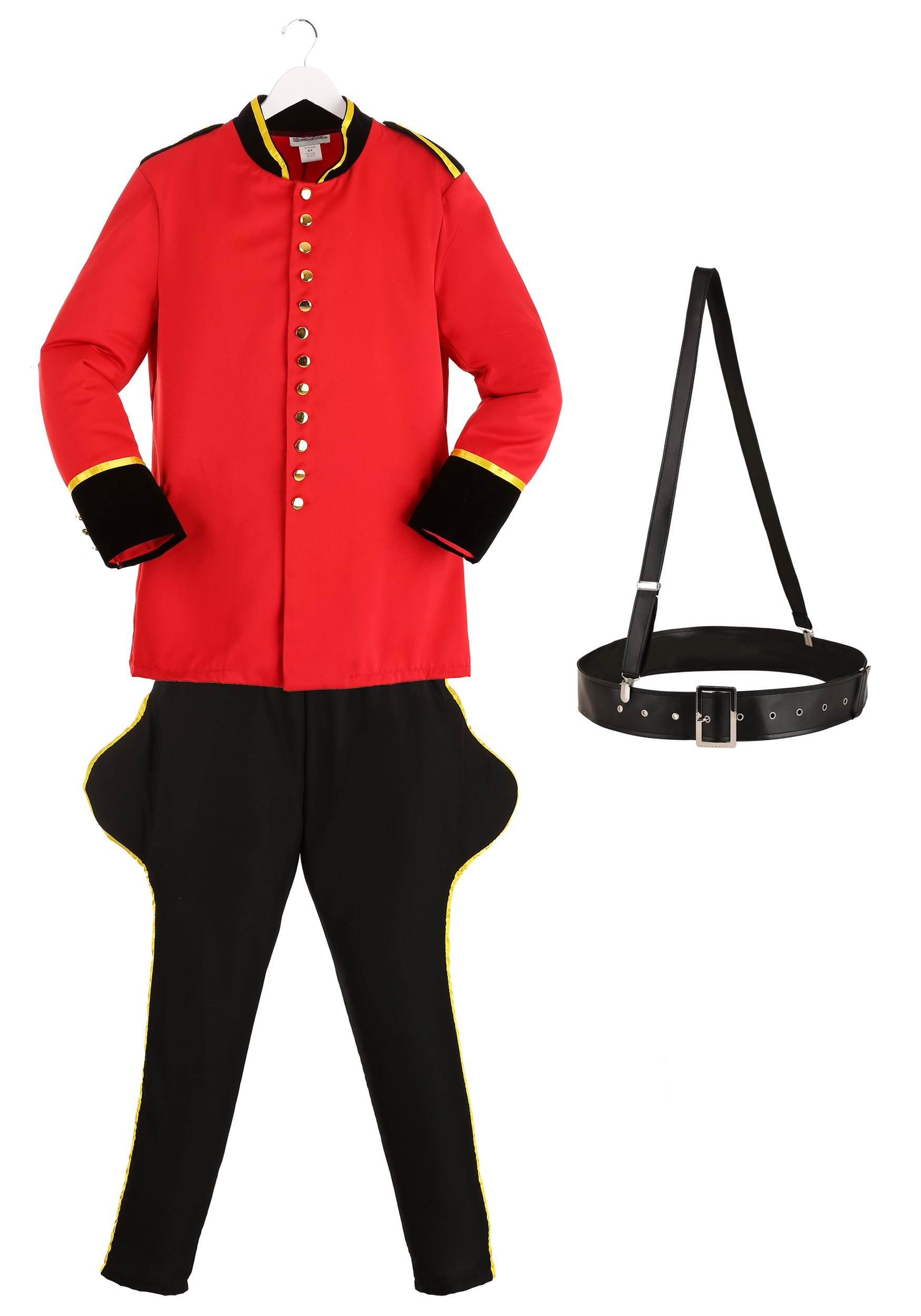 Plus Size Canadian Mountie Costume for Men