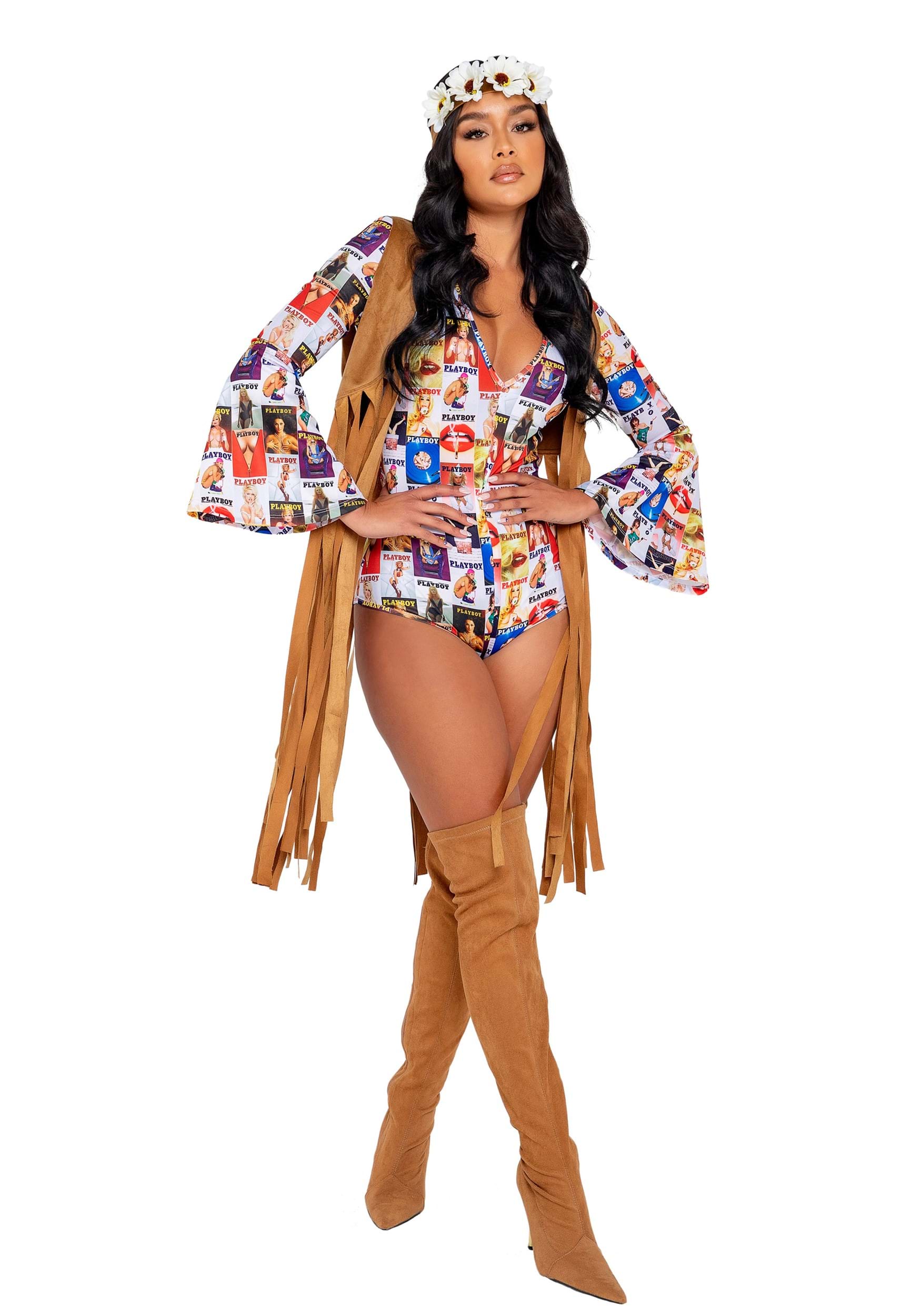 Women's Playboy Groovy Babe Costume