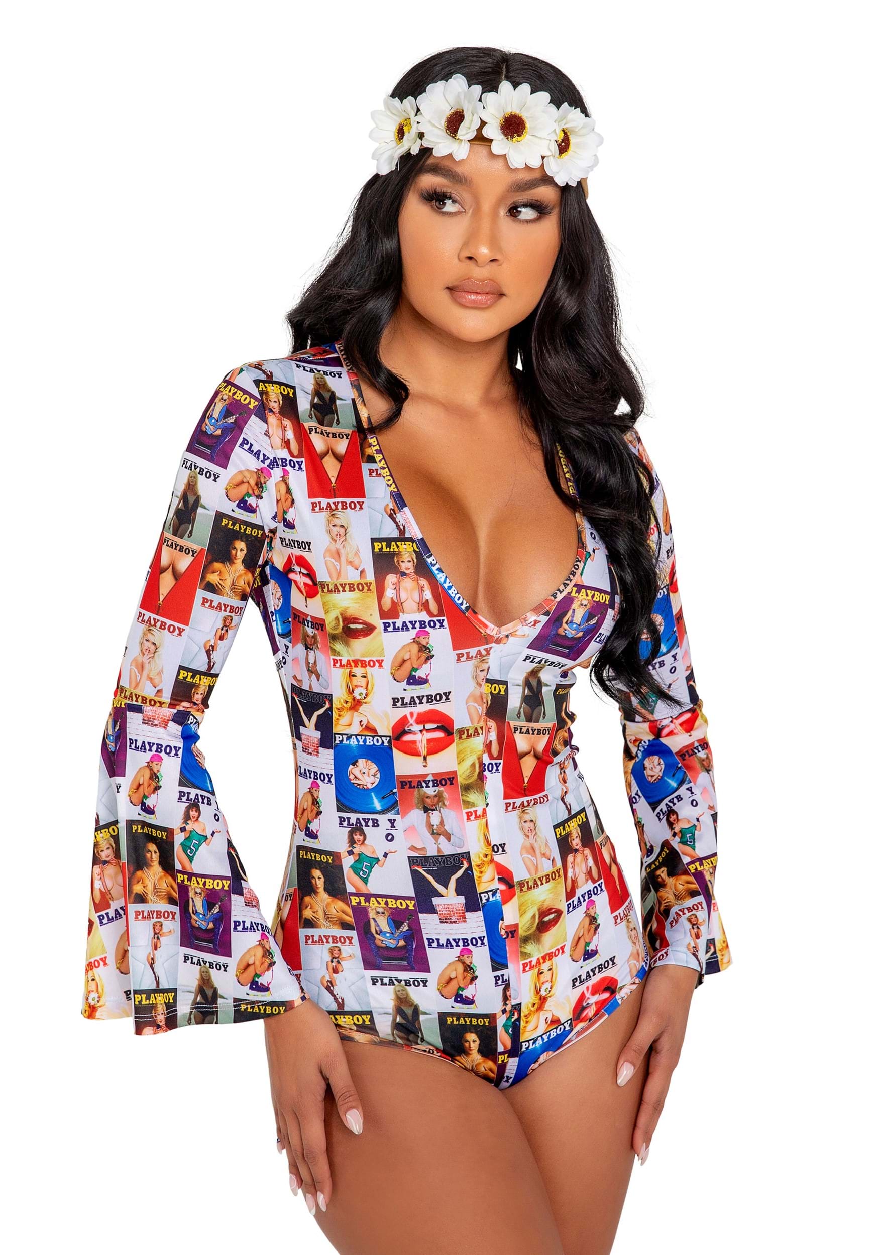 Women's Playboy Groovy Babe Costume