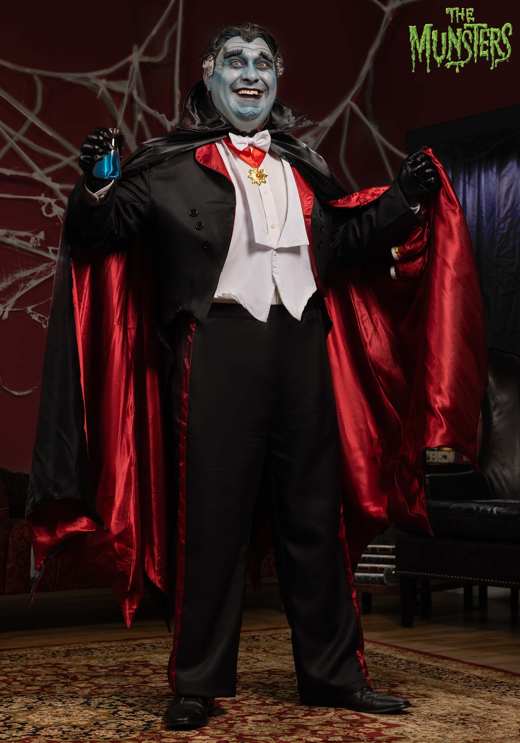The Munsters Adult Plus Size Grandpa Munster Costume