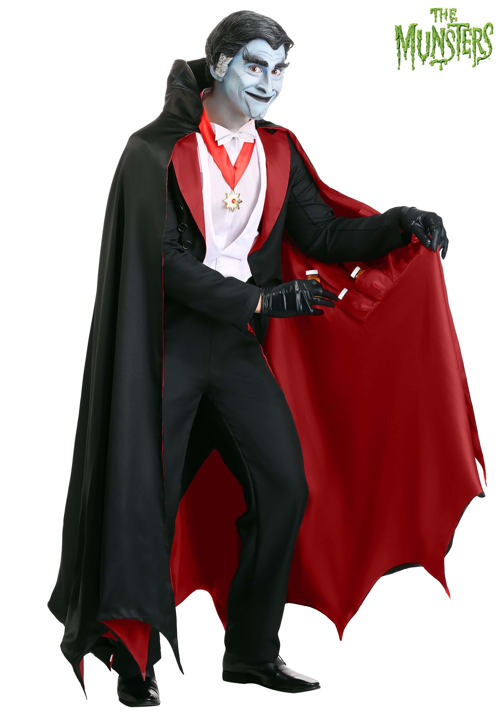 The Munsters Adult Plus Size Grandpa Munster Costume