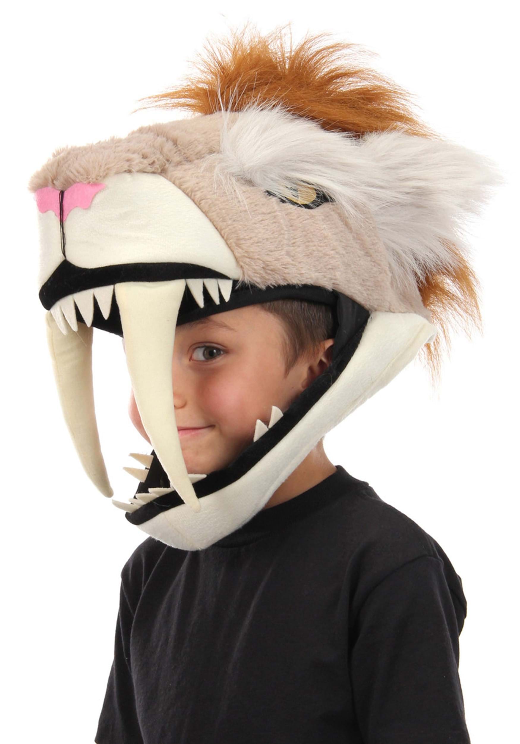 Jawesome Sabertooth Costume Hat