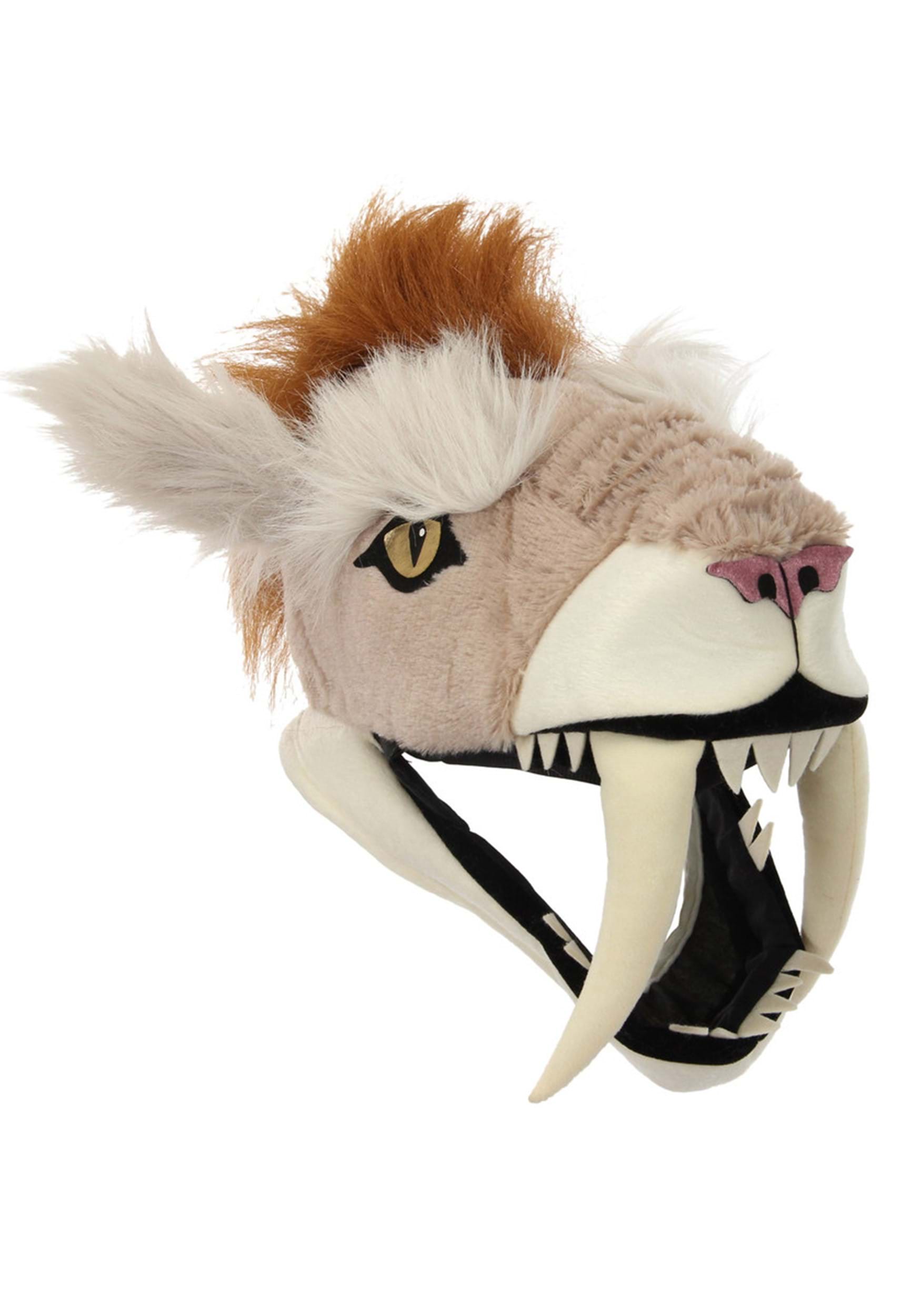 Jawesome Sabertooth Costume Hat