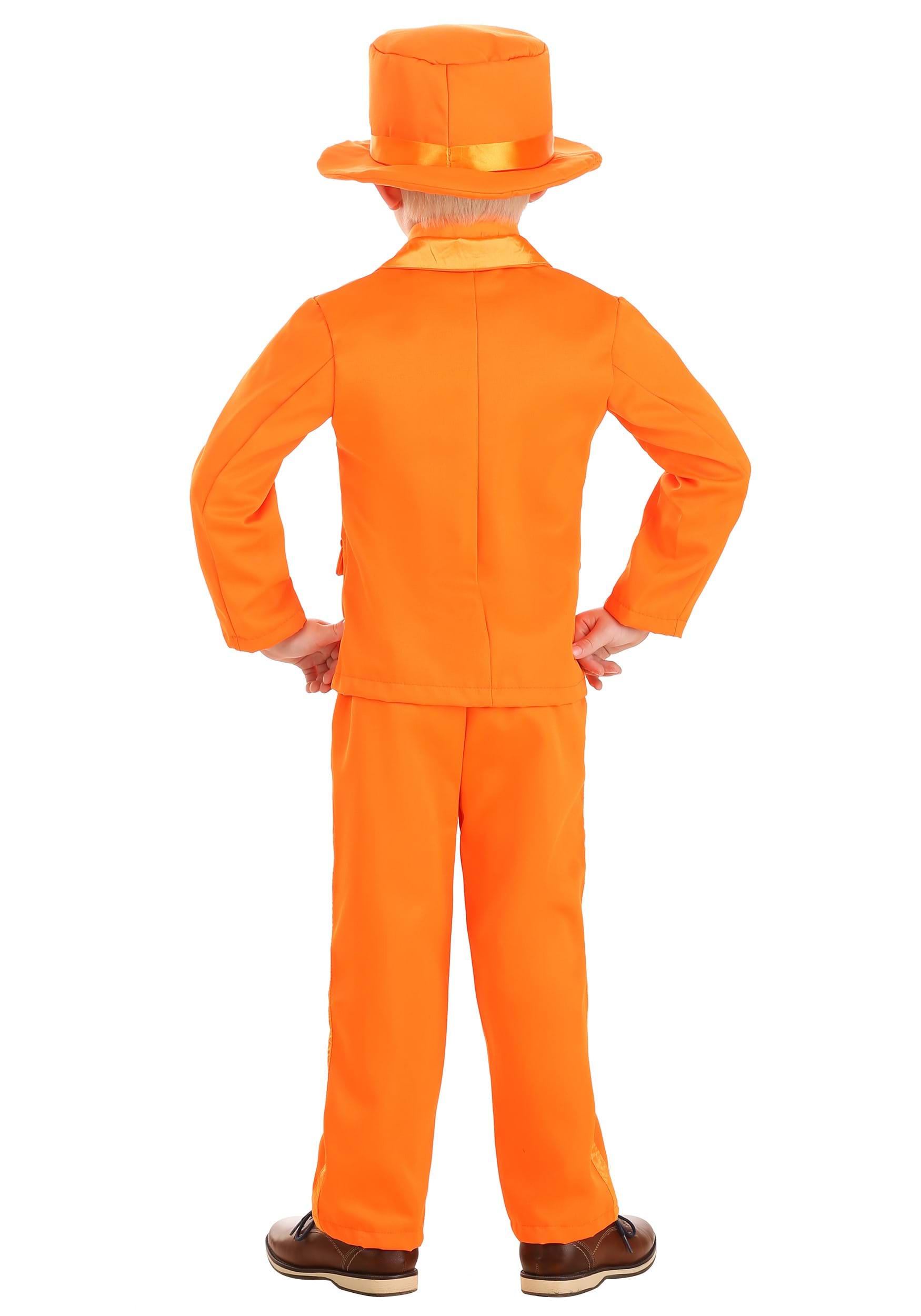 Toddler Orange Tuxedo