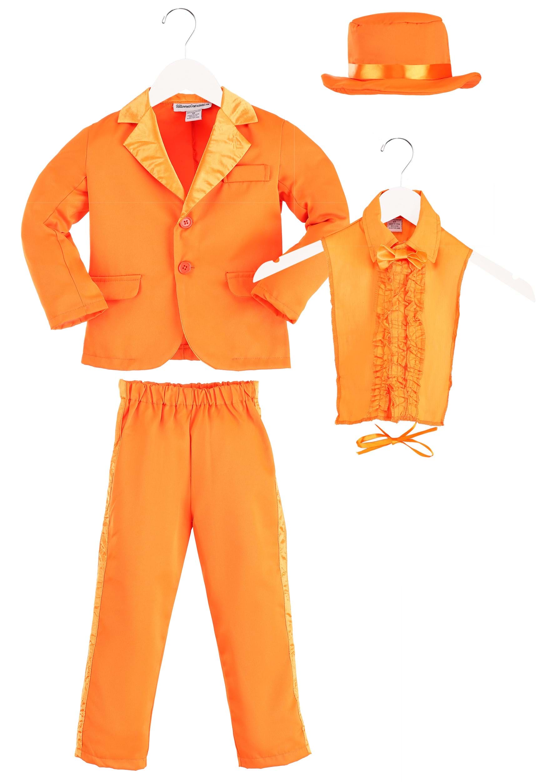 Toddler Orange Tuxedo