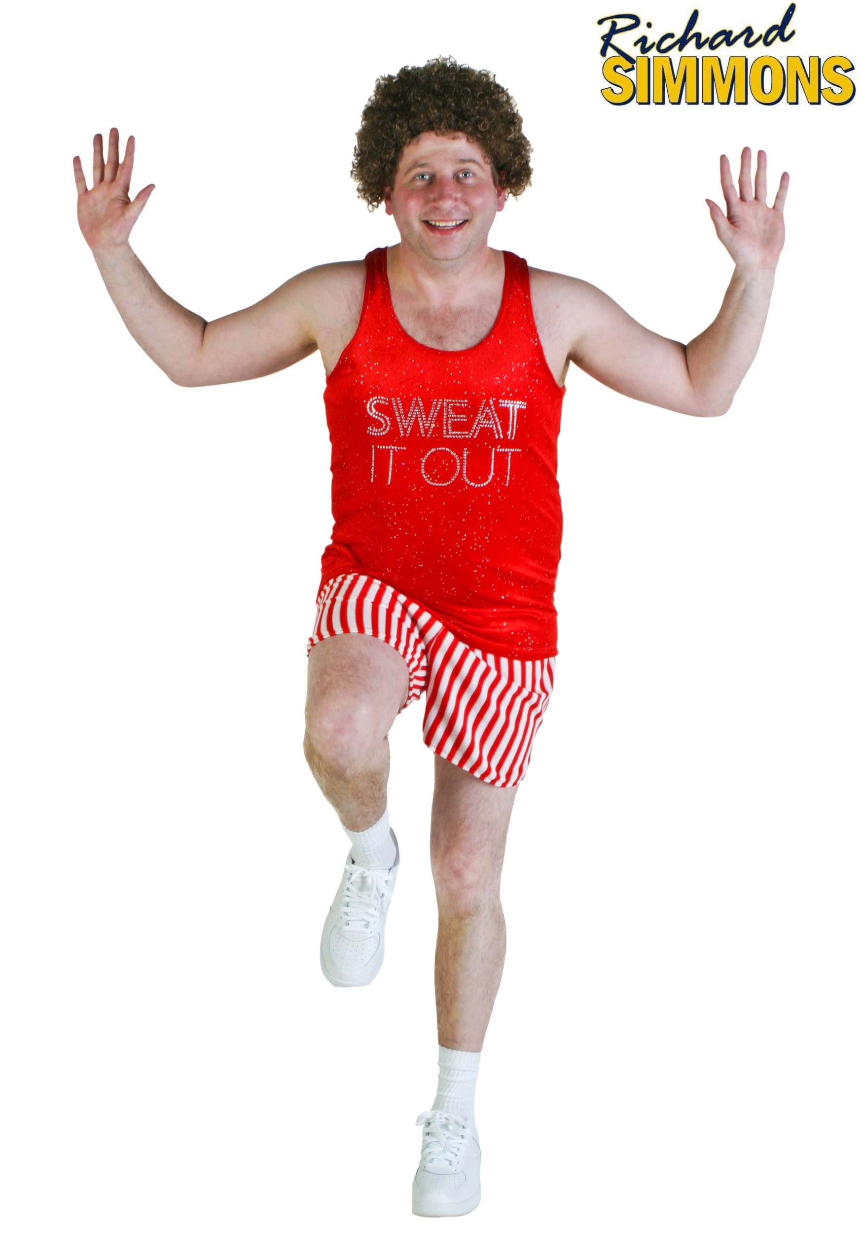 Plus Size Richard Simmons Workout Costume