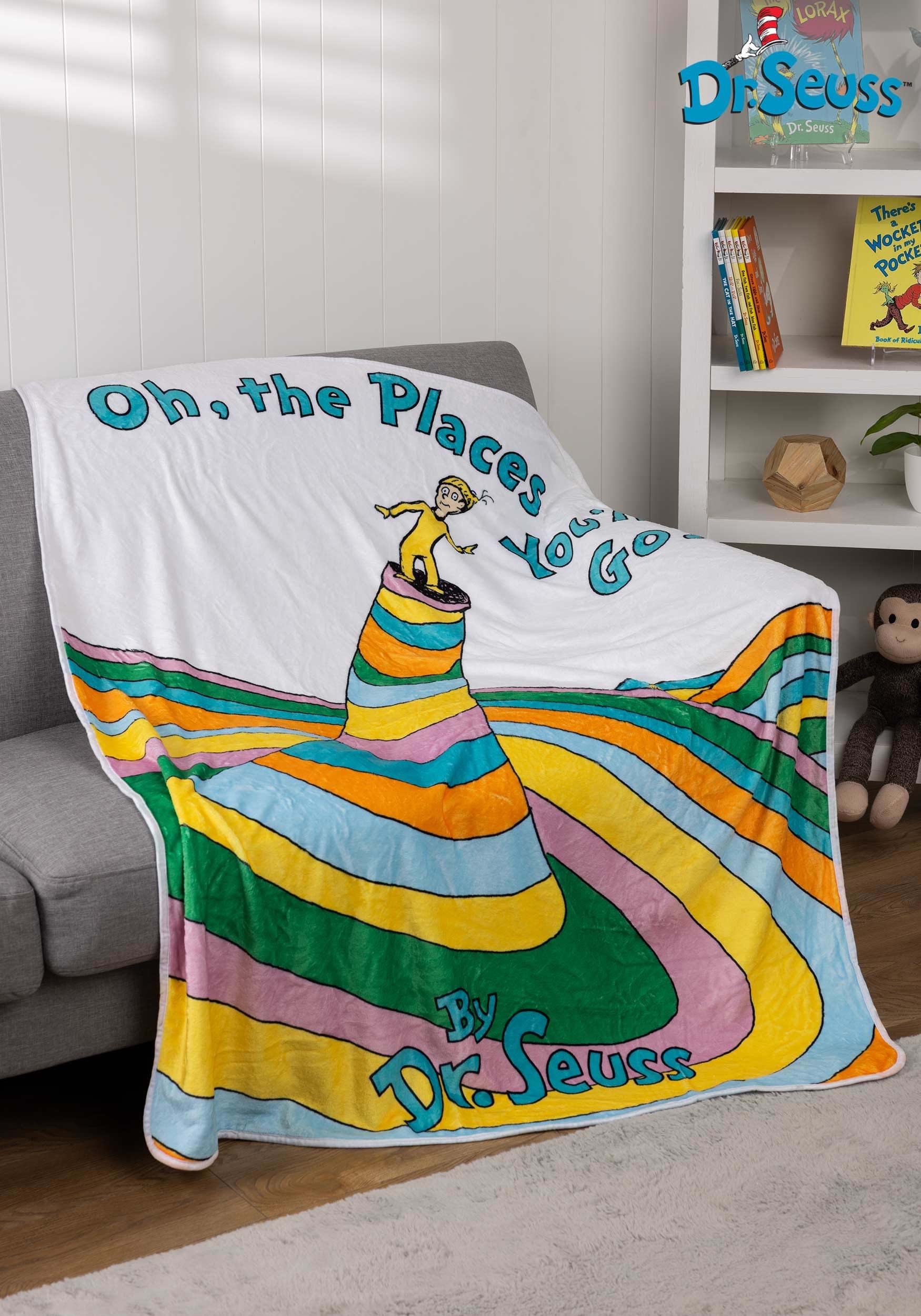 Oh, The Places You'll Go 60x48 Comfy Blanket