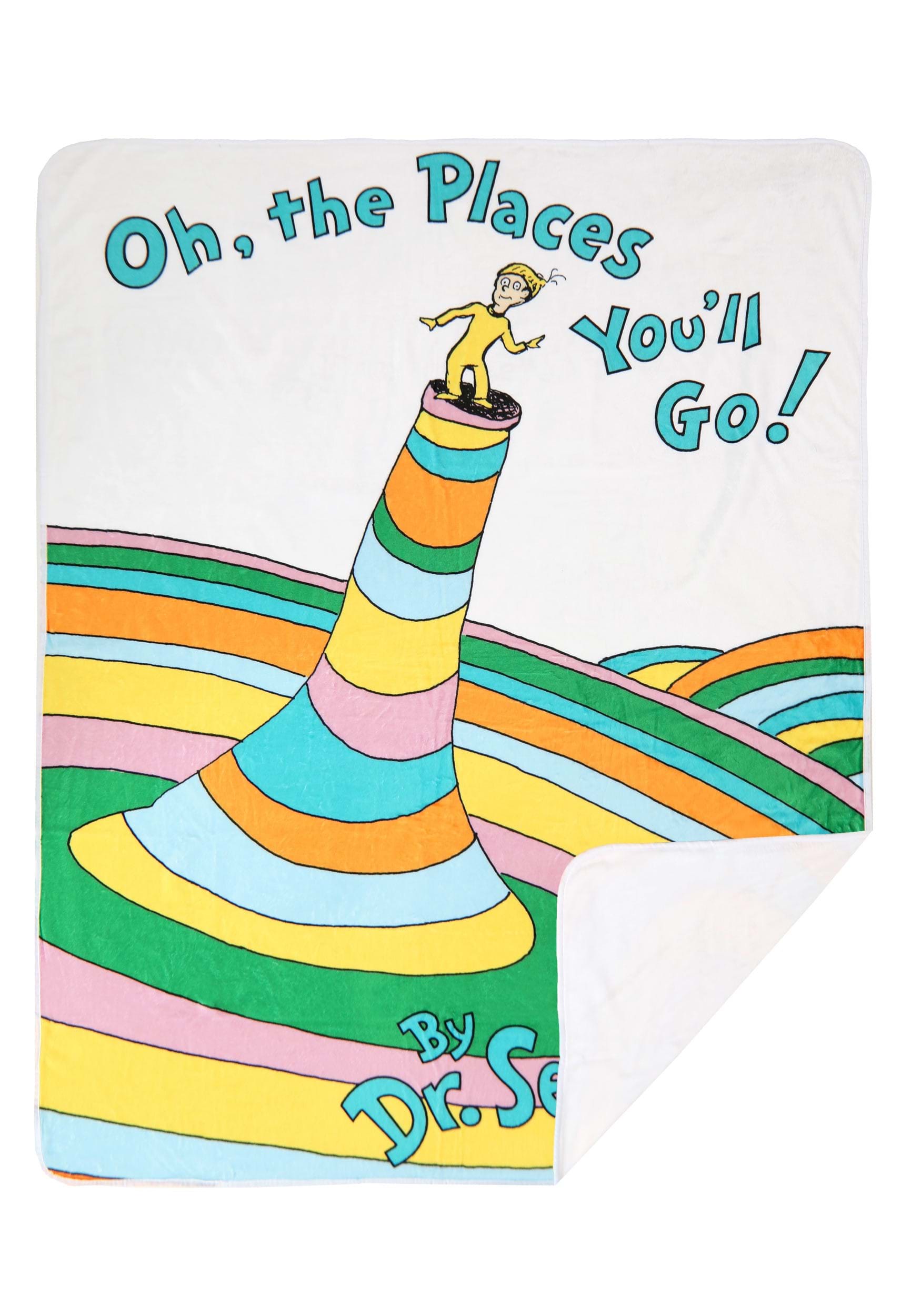 Oh, The Places You'll Go 60x48 Comfy Blanket