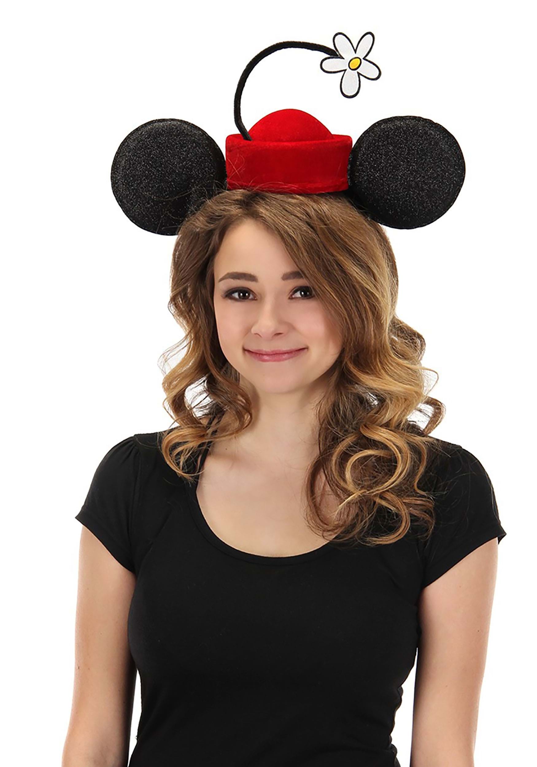 Disney Vintage Minnie Mouse Flower Costume Hat