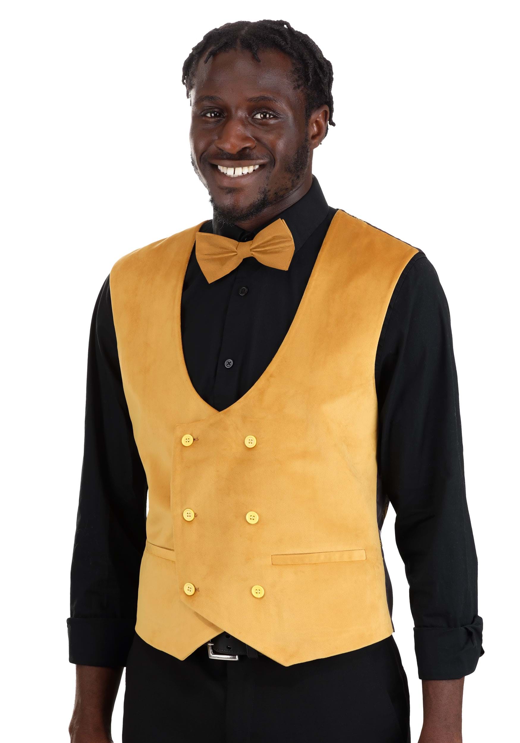 Harry Potter Hufflepuff Deluxe Men's Vest