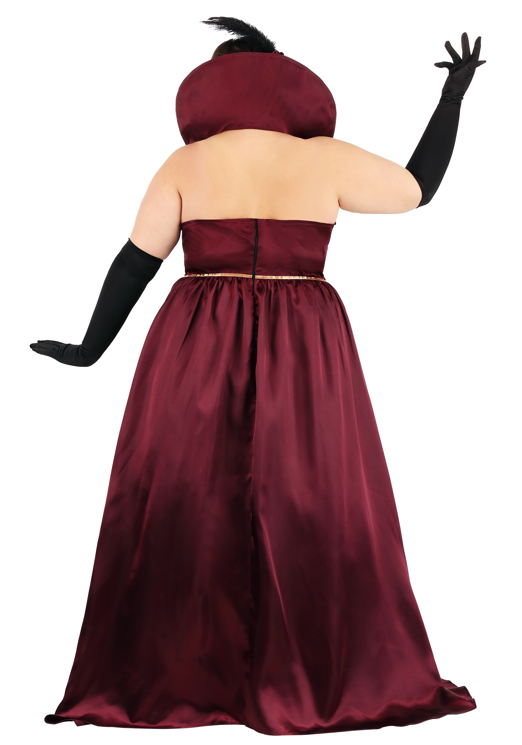 Plus Size Bearded Lady Circus Costume for Women