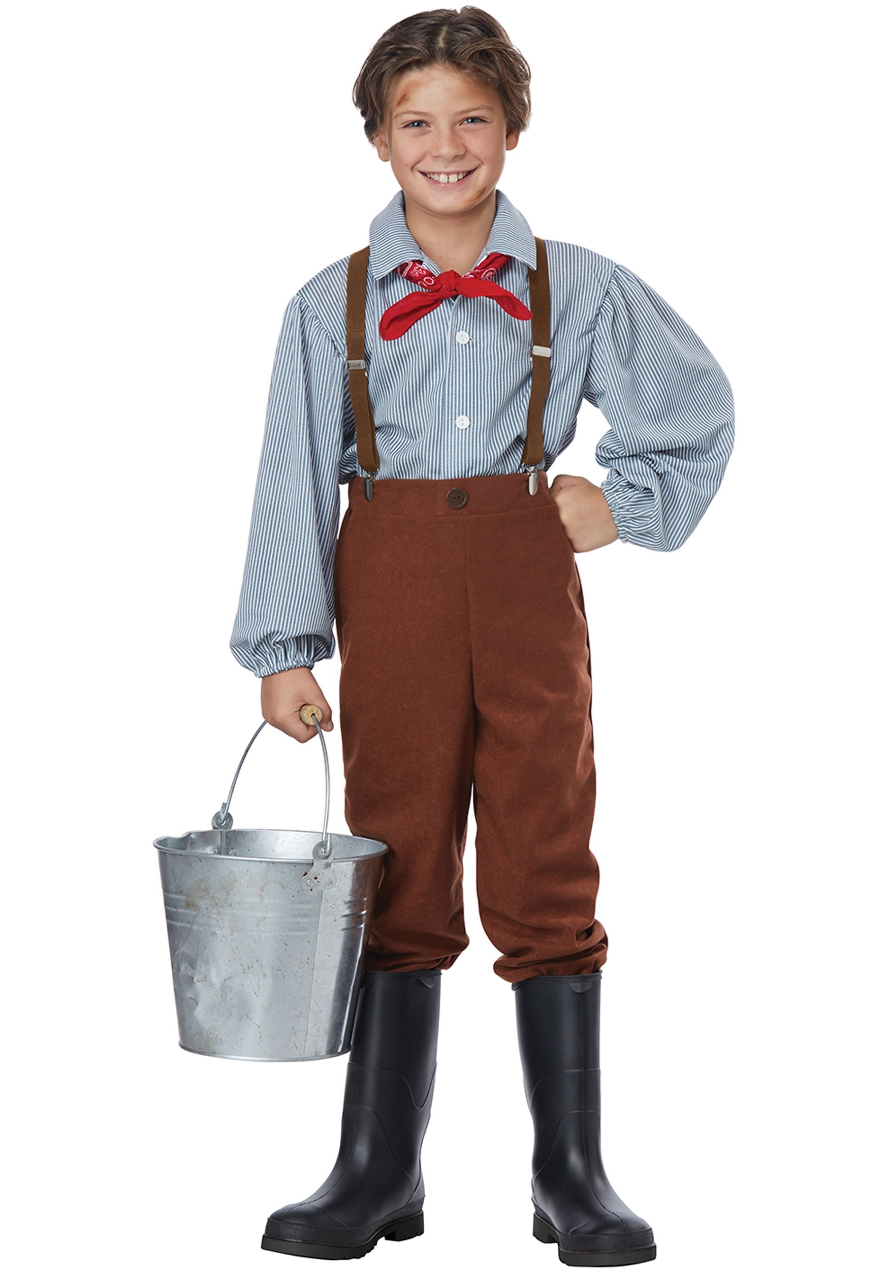 Kid's Pioneer Boy Costume