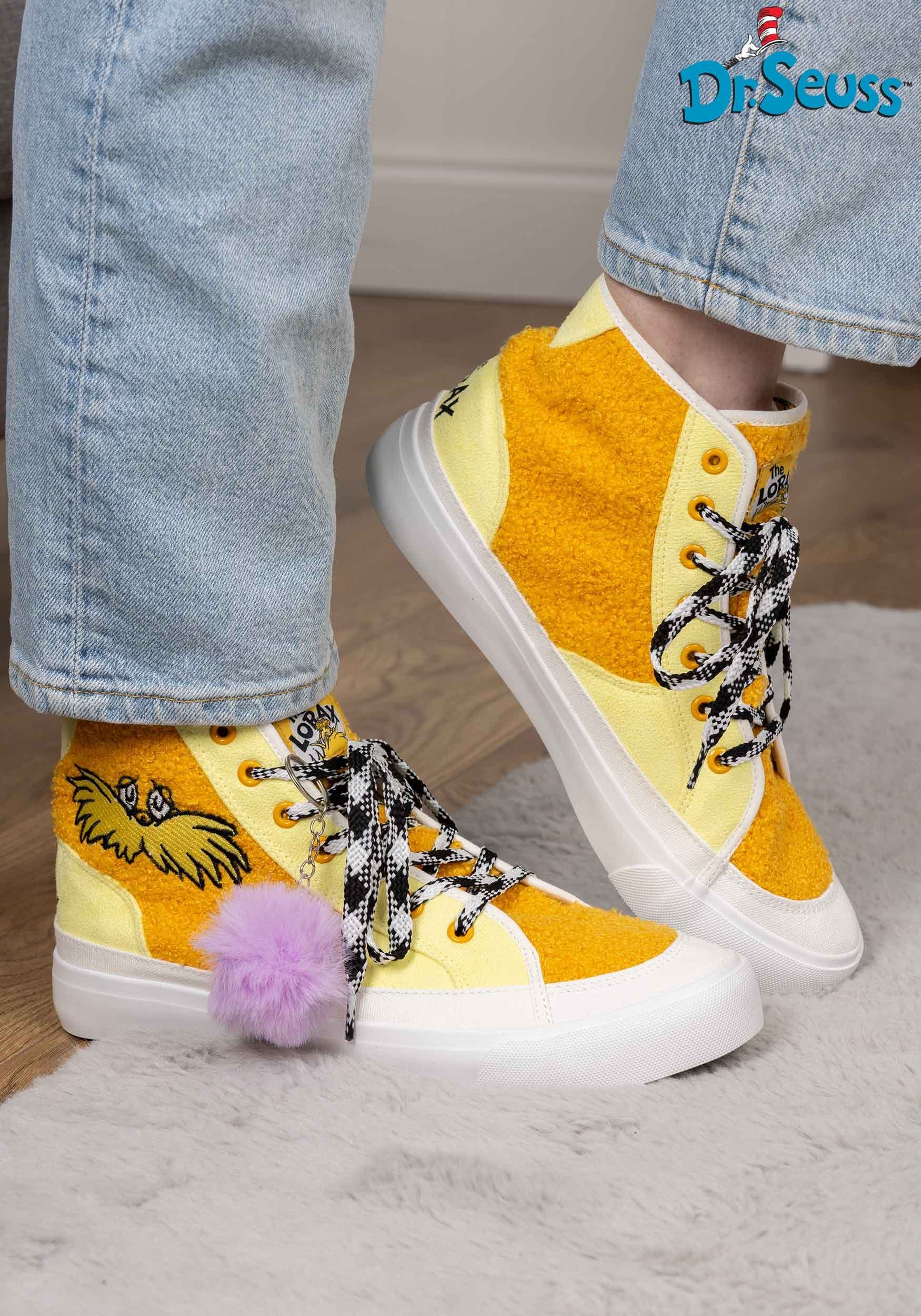 Dr. Seuss The Lorax Adult Sneakers